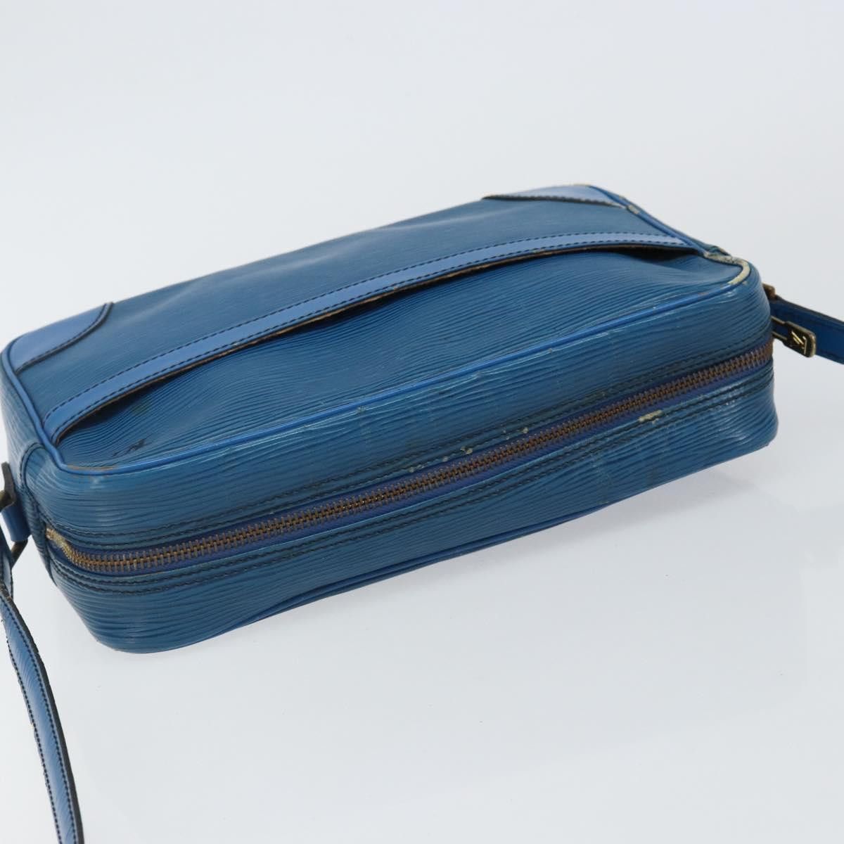 Louis Vuitton LOUIS VUITTON Epi Trocadero 27 Shoulder Bag Blue M52315 Size ONE SIZE - 6 Thumbnail
