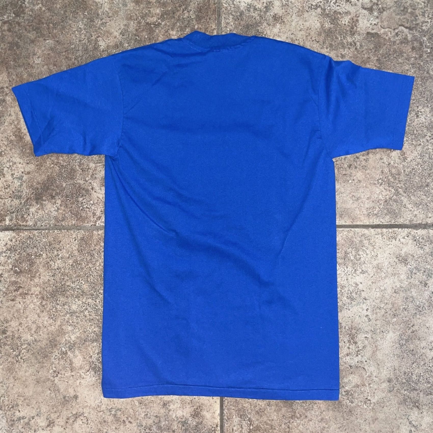 Hanes VTG HANES Minnesota T-Shirt Mens M SINGLE STITCH Blue Bubble Print ISA Size US M / EU 48-50 / 2 - 4 Thumbnail