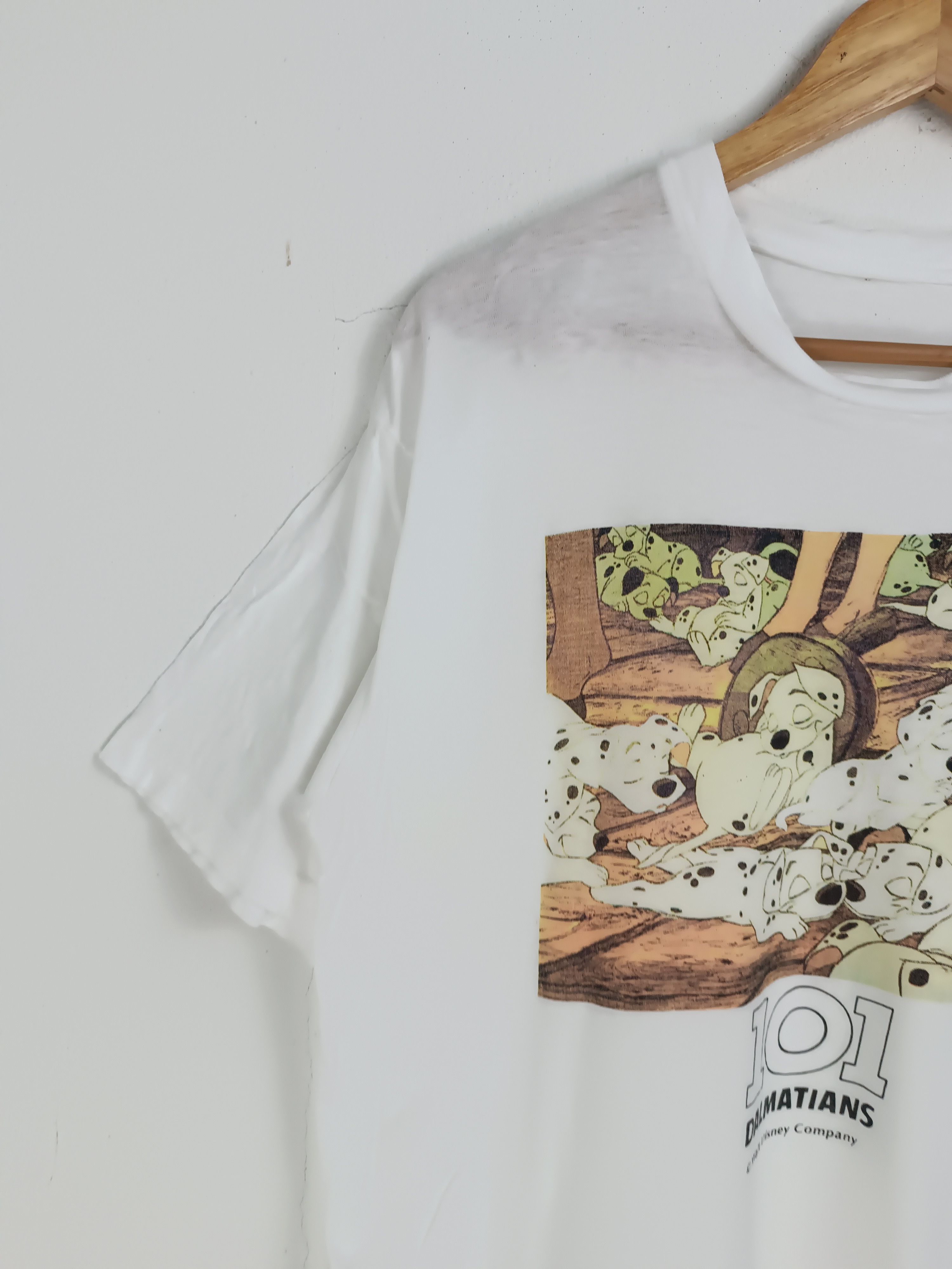 Vintage VINTAGE 90'S 101 DALMATIANS DISNEYS TEE mickey pooh goofy Size US M / EU 48-50 / 2 - 5 Thumbnail