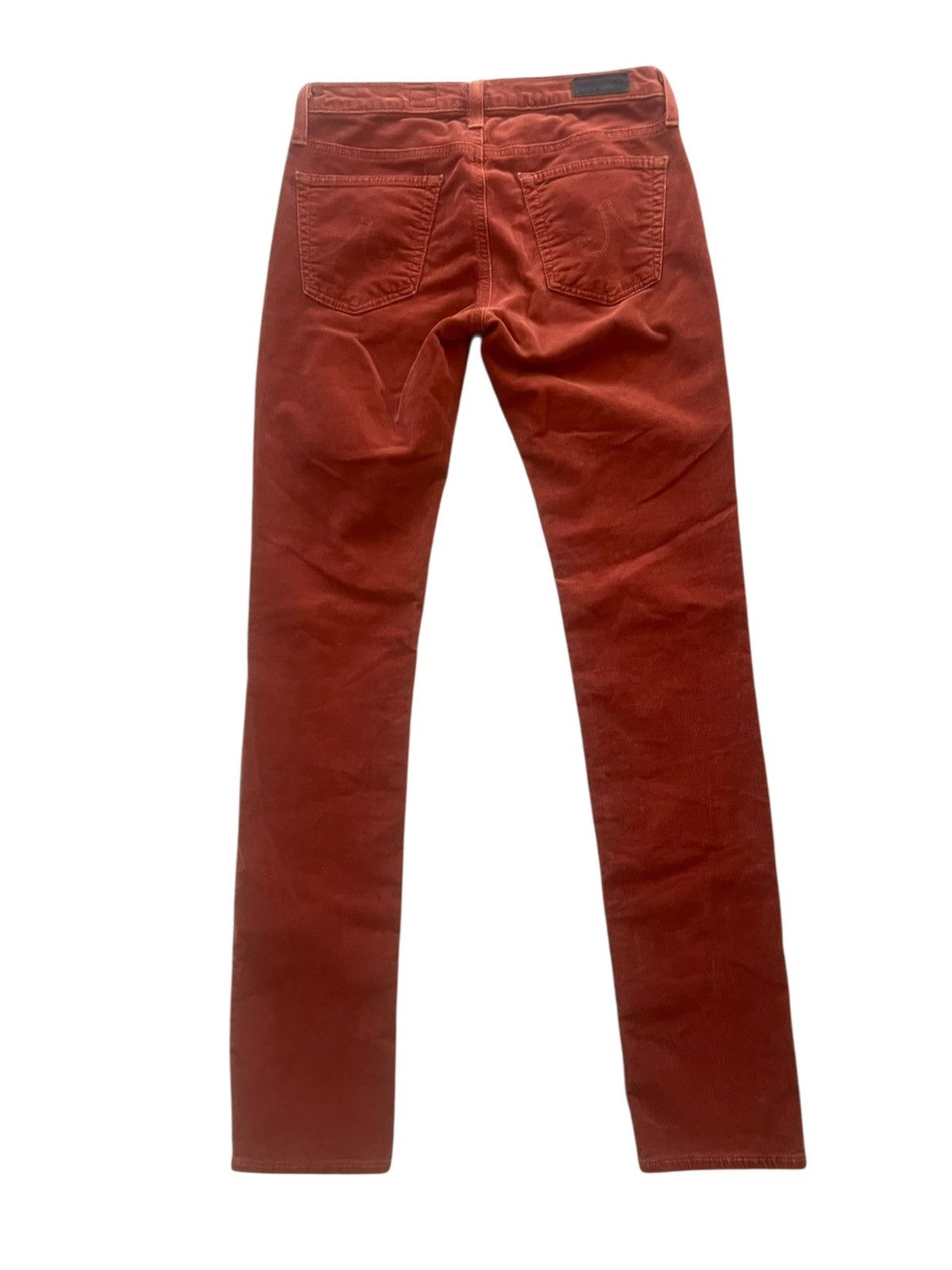 AG Adriano Goldschmied Adriano Goldschmied (AG) The Stevie Rust Corduroy Pants | 26 Size 26" / US 2 / IT 38 - 2 Thumbnail
