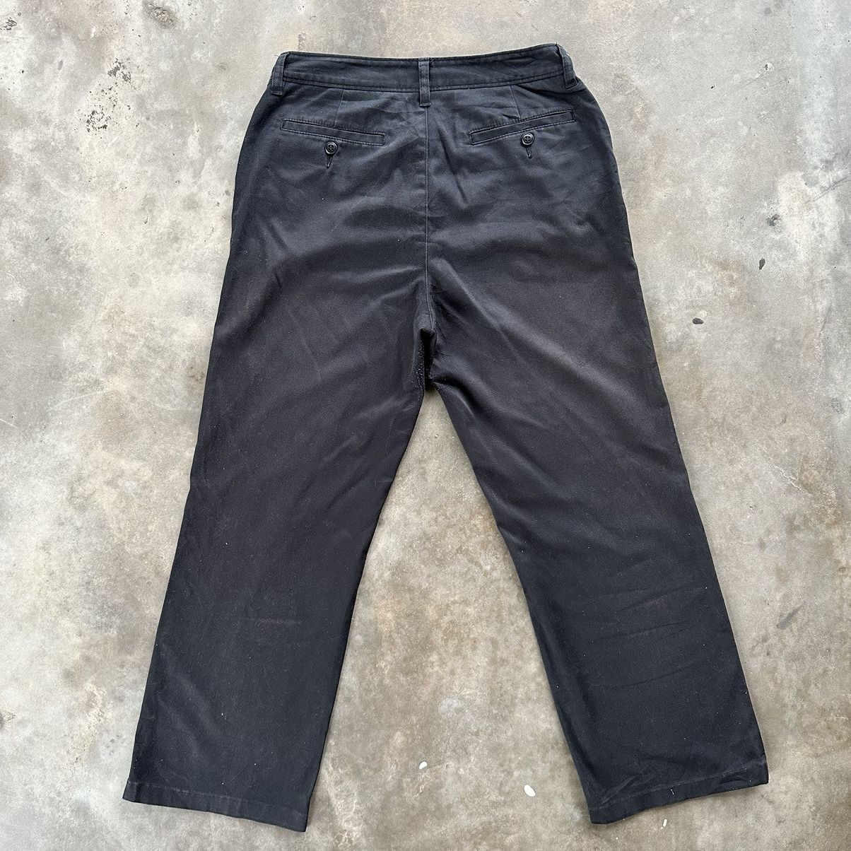 Japanese Brand Vintage Uniqlo Japan Black Casual Trousers Pants Size US 28 / EU 44 - 7 Thumbnail