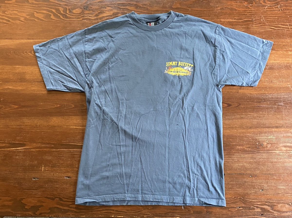 Band Tees Vintage 2002 Y2K Jimmy Buffet Far Side of the World Tour Tee Size US XL / EU 56 / 4 - 2 Thumbnail