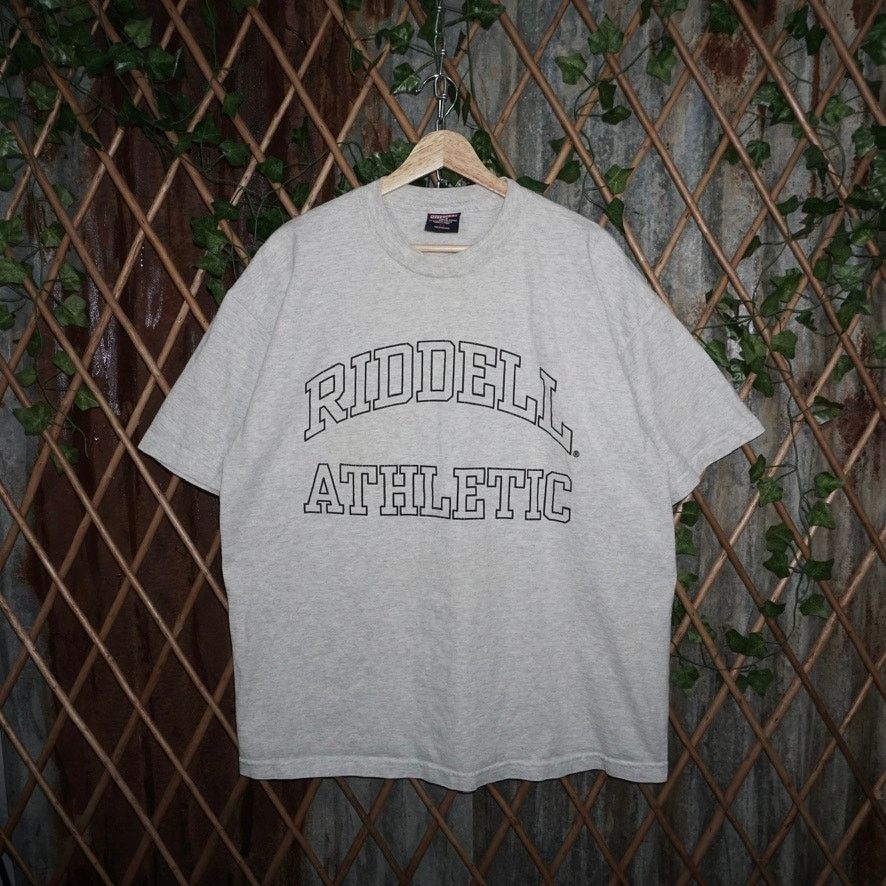 Riddell XL - Vintage Y2K RIDDEL athletic heavyweight 1990s t-shirt Size US XL / EU 56 / 4 - 1 Thumbnail