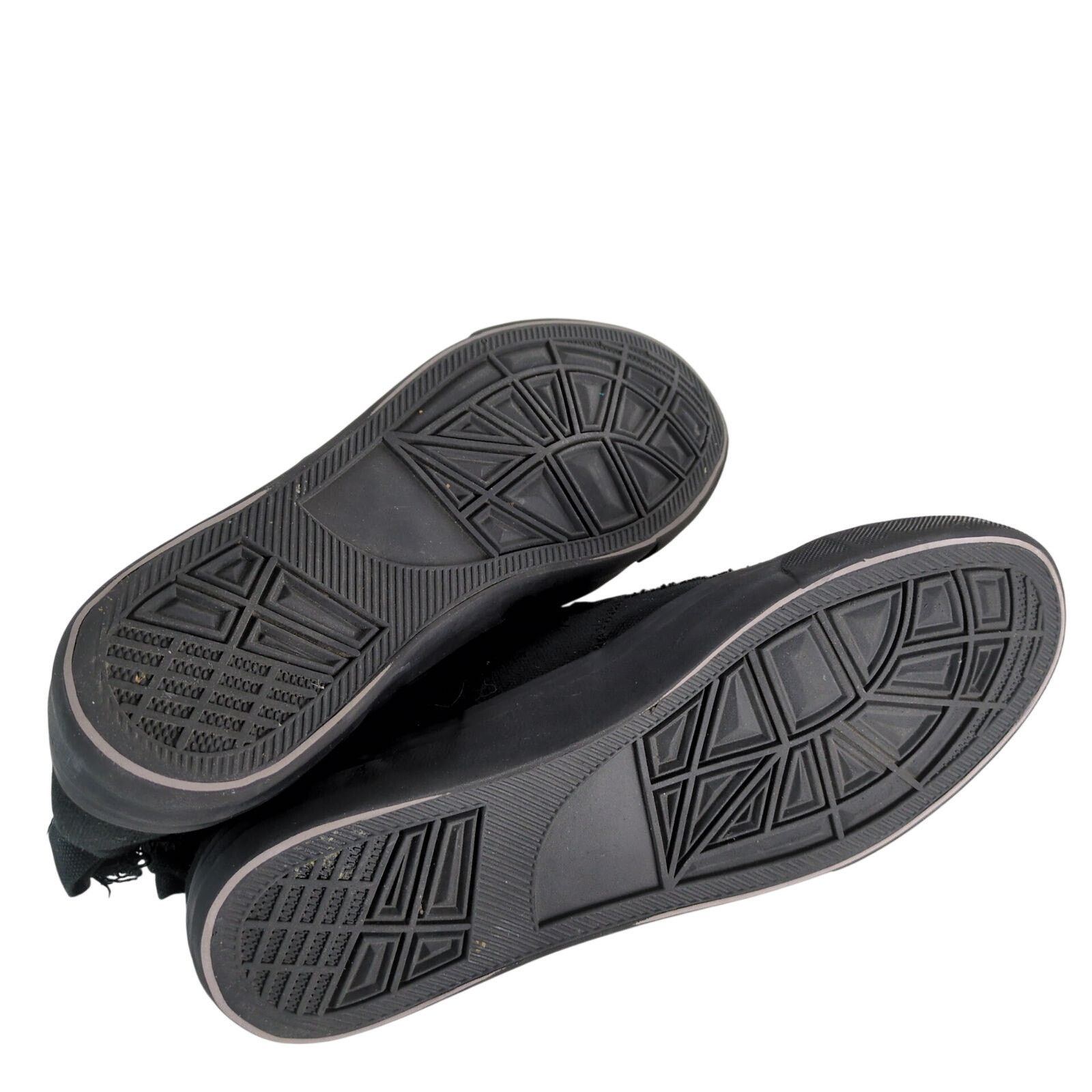 Other Obtaom Low Top Black Canvas Monochrome Sneakers Women's 10 Size US 10 / IT 40 - 5 Thumbnail
