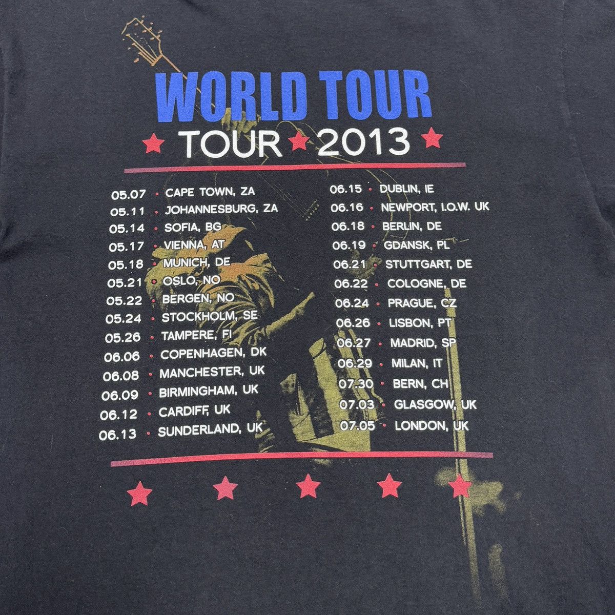 Band Tees × Bon Jovi Bon Jovi "Because We Can" World Tour T-Shirt Size M Size US M / EU 48-50 / 2 - 14 Thumbnail