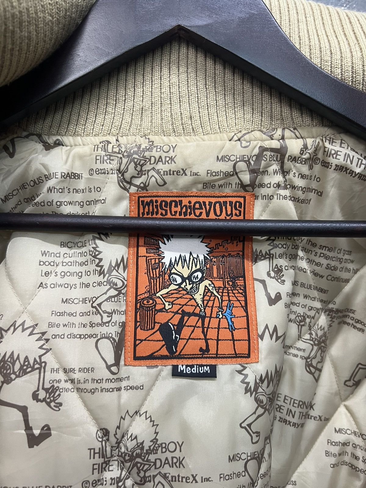Japanese Brand Mischievous Bomber Jacket Size US M / EU 48-50 / 2 - 6 Thumbnail