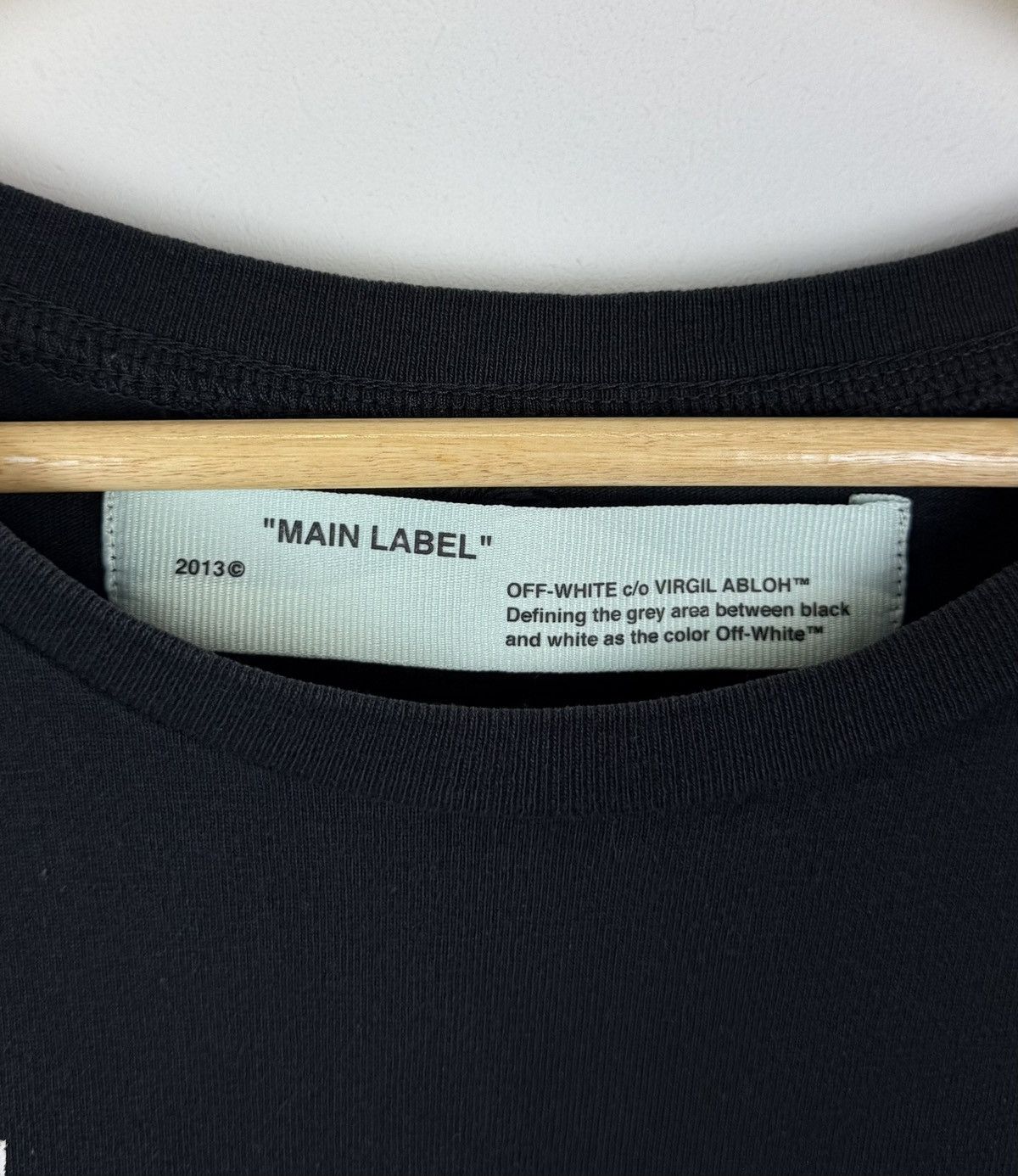 Off-White Off-White Impressionism Virgil Abloh Main Label 2013 T-shirt Size US L / EU 52-54 / 3 - 13 Thumbnail