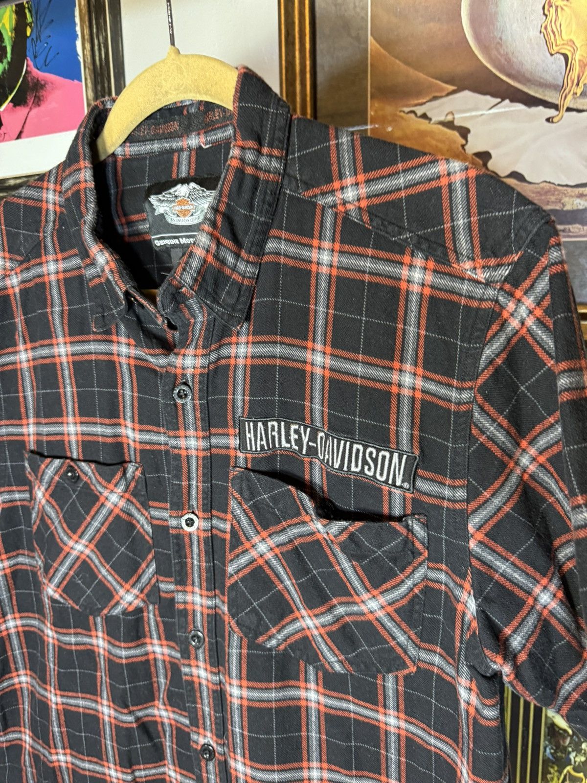 Harley Davidson Vintage Harley Davidson Button Up Shirt Size US M / EU 48-50 / 2 - 3 Thumbnail
