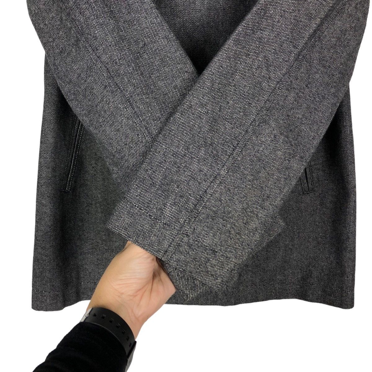 Yohji Yamamoto 🔥Rich Grey - Wool Jacket Cargo Ined Yohji Yamamoto Japan Size US M / EU 48-50 / 2 - 13 Thumbnail