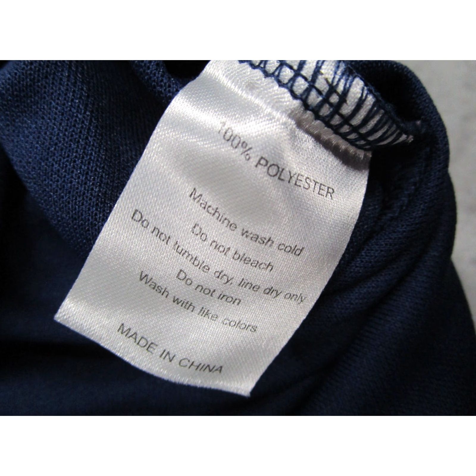 Vintage Loudmouth Golf Mens Polo Shirt XL Blue Short Sleeve Performance Logo Golfing Shirt Quality 100% Polyester Size US XL / EU 56 / 4 - 4 Thumbnail