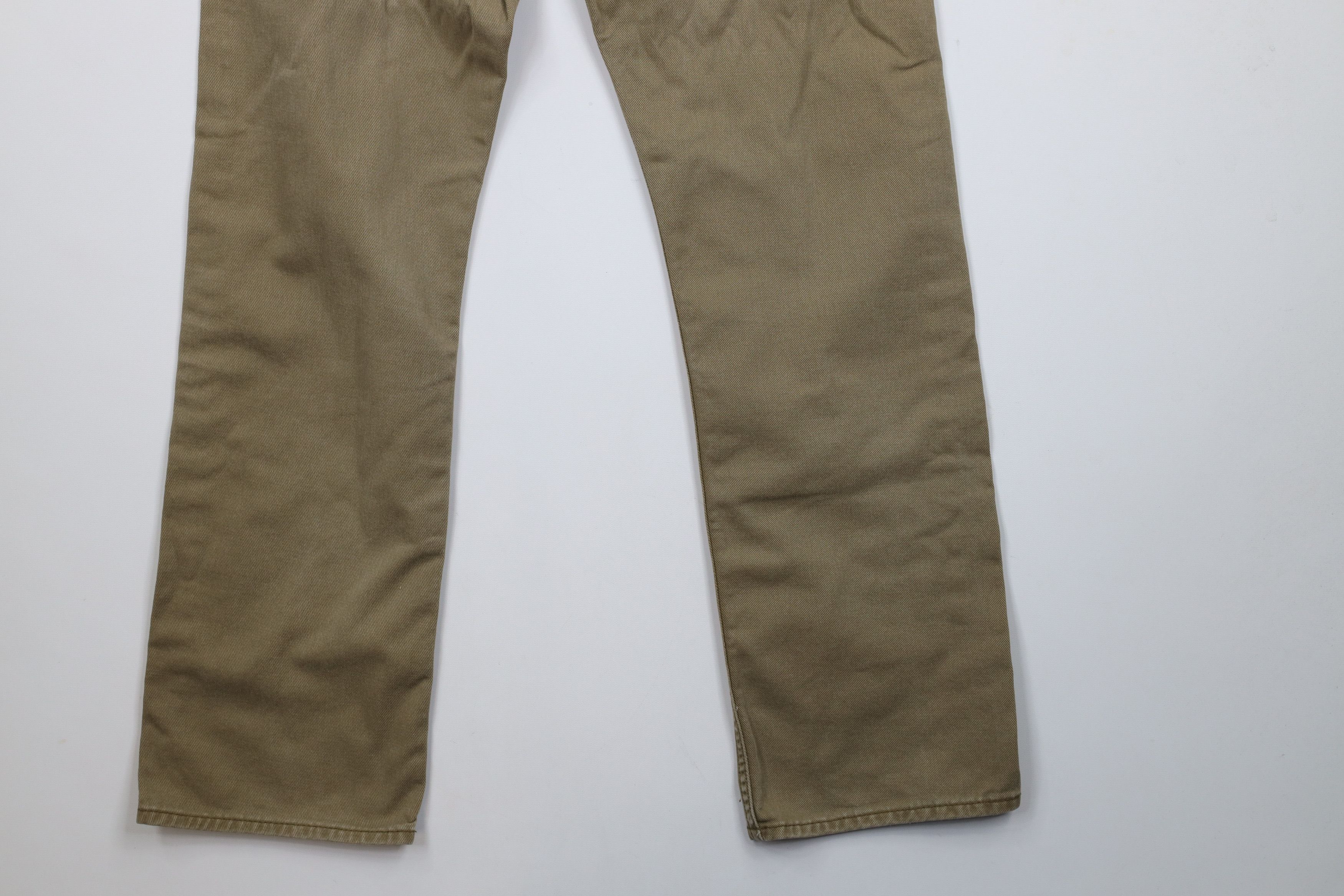 Ralph Lauren × Vintage Vintage Ralph Lauren Classic Fit Denim Jeans Green Cotton Size US 32 / EU 48 - 12 Thumbnail