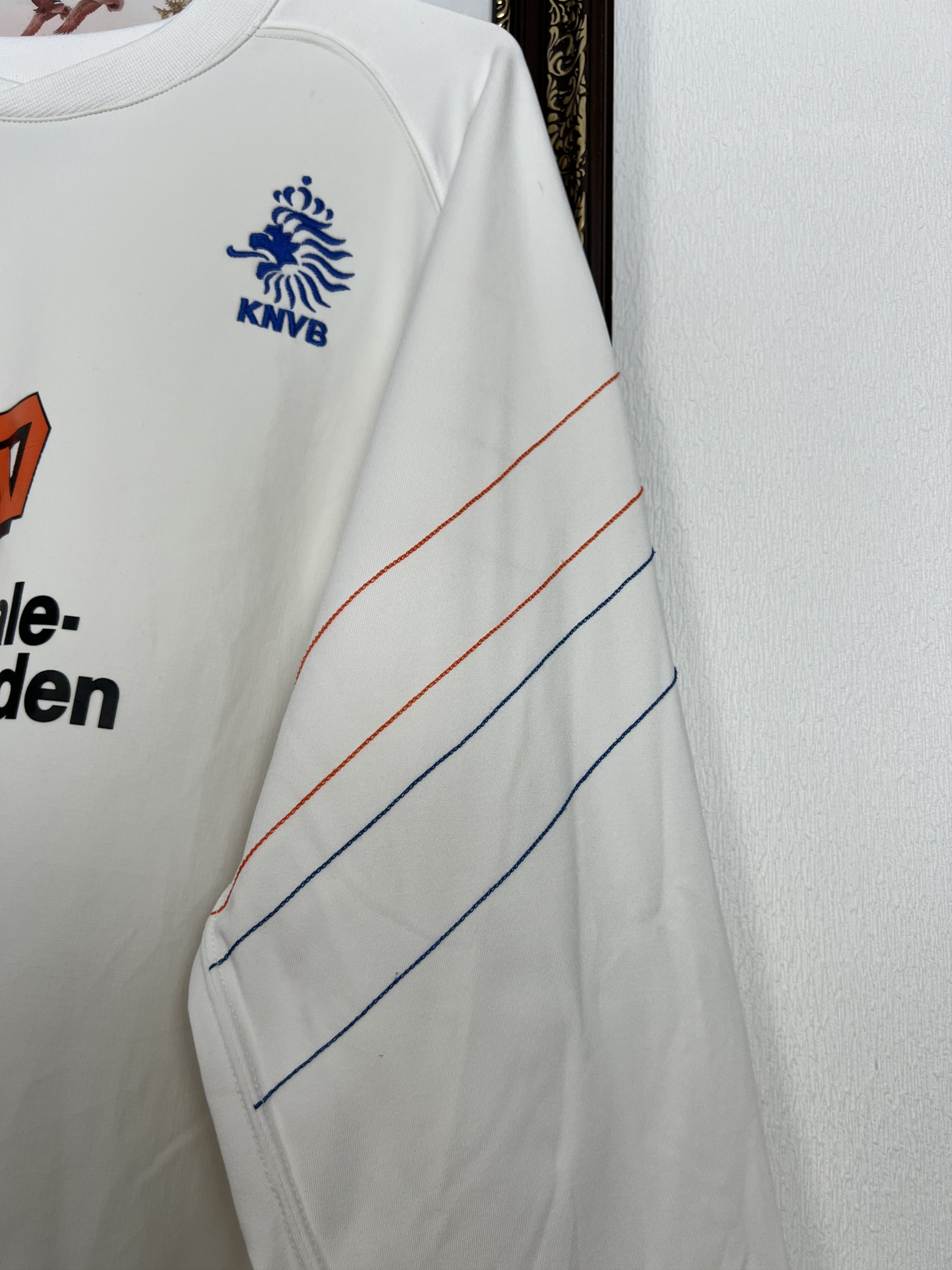 Nike Vintage Nike Netherlands Holland Football Train Sweatshirt Size US XL / EU 56 / 4 - 5 Thumbnail