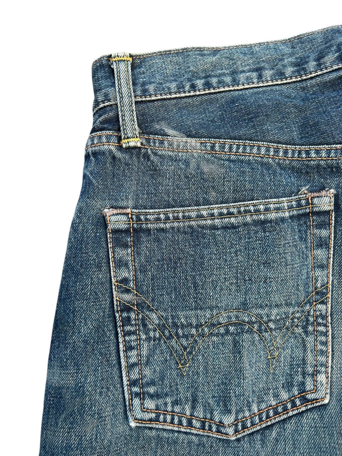 Kapital Vintage Edwin 505 Selvedge Rusty Mudwash Denim Jeans Size US 31 - 11 Thumbnail