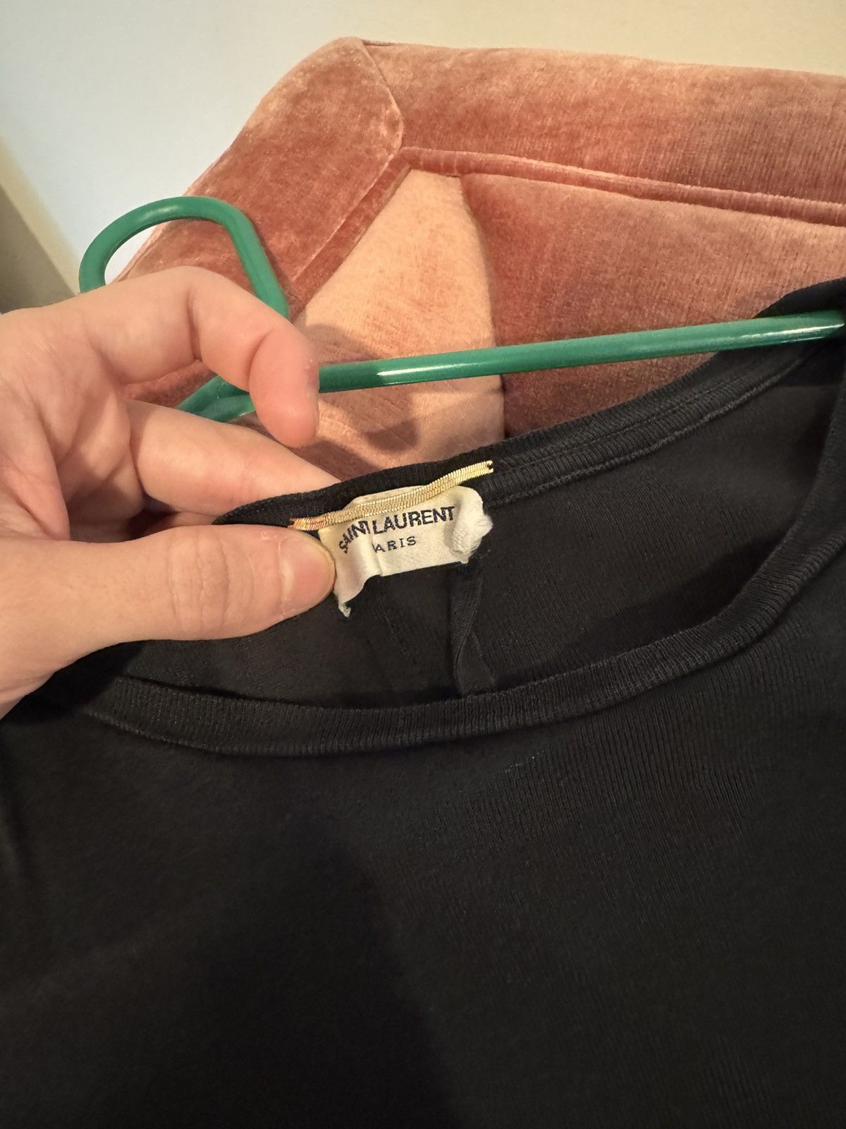 Saint Laurent Paris Saint Laurent Paris unisex shirt with shoulder slits Size S / US 4 / IT 40 - 3 Thumbnail