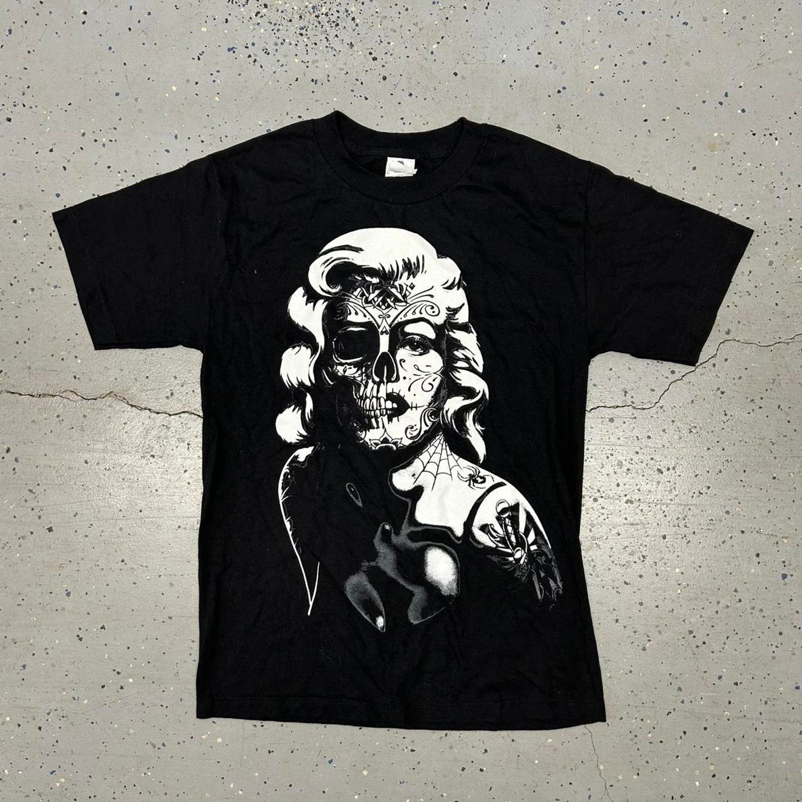 AAA Y2K Marilyn Monroe skull t-shirt Size US S / EU 44-46 / 1 - 1 Thumbnail