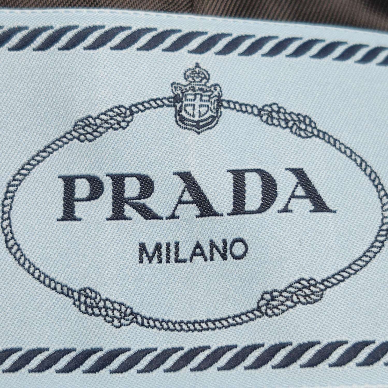 Prada Prada Black Wool Long Sleeve Suit Set . Size S / US 4 / IT 40 - 3 Thumbnail