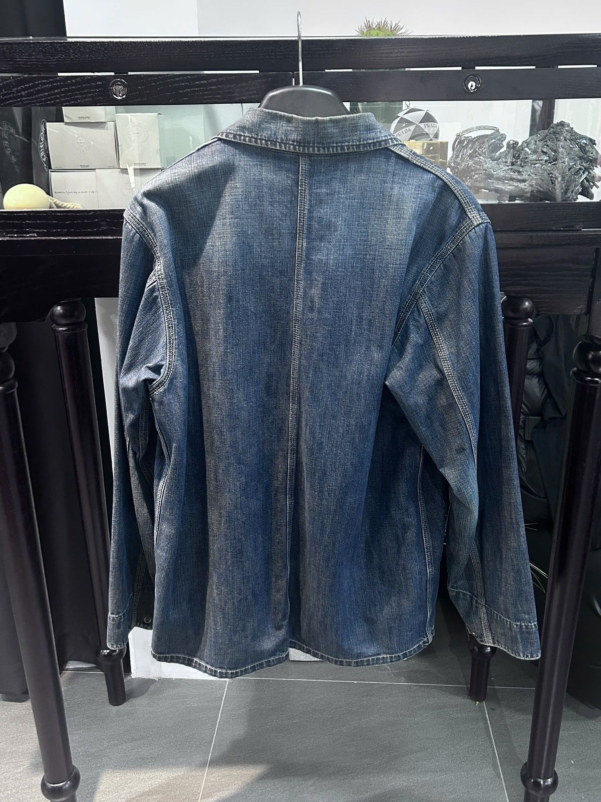 Carhartt VTG Carhart Denim Jacket Size US XL / EU 56 / 4 - 2 Thumbnail