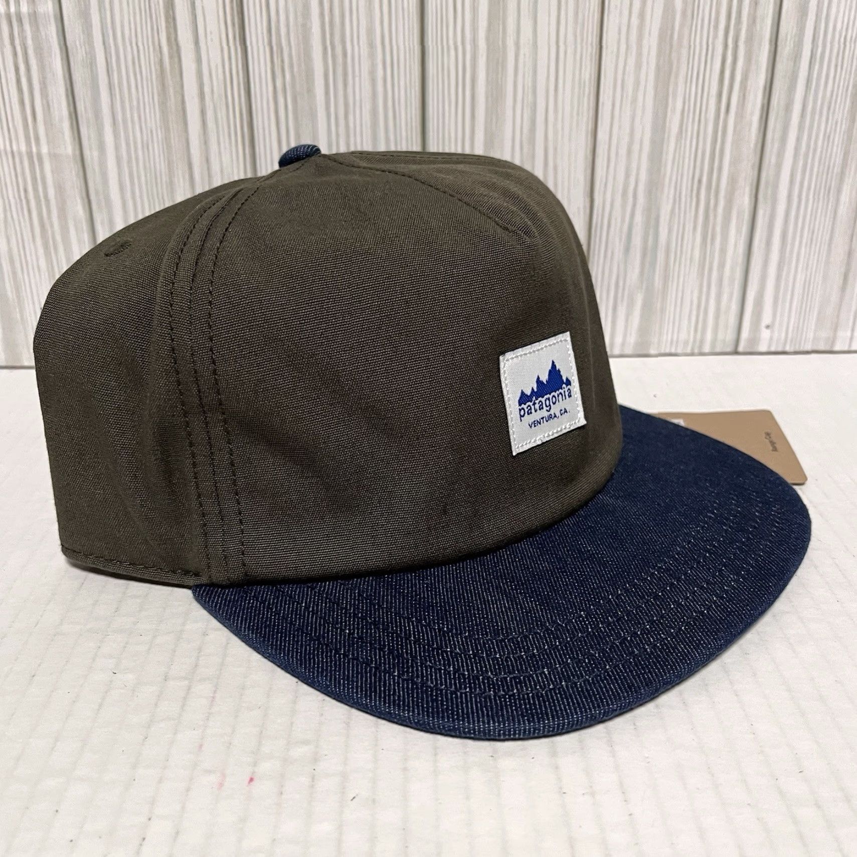 Patagonia Patagonia Hat Range Cap Snap Back Pine Needle Green Adjustable Men’s Adult NEW Size ONE SIZE - 4 Thumbnail