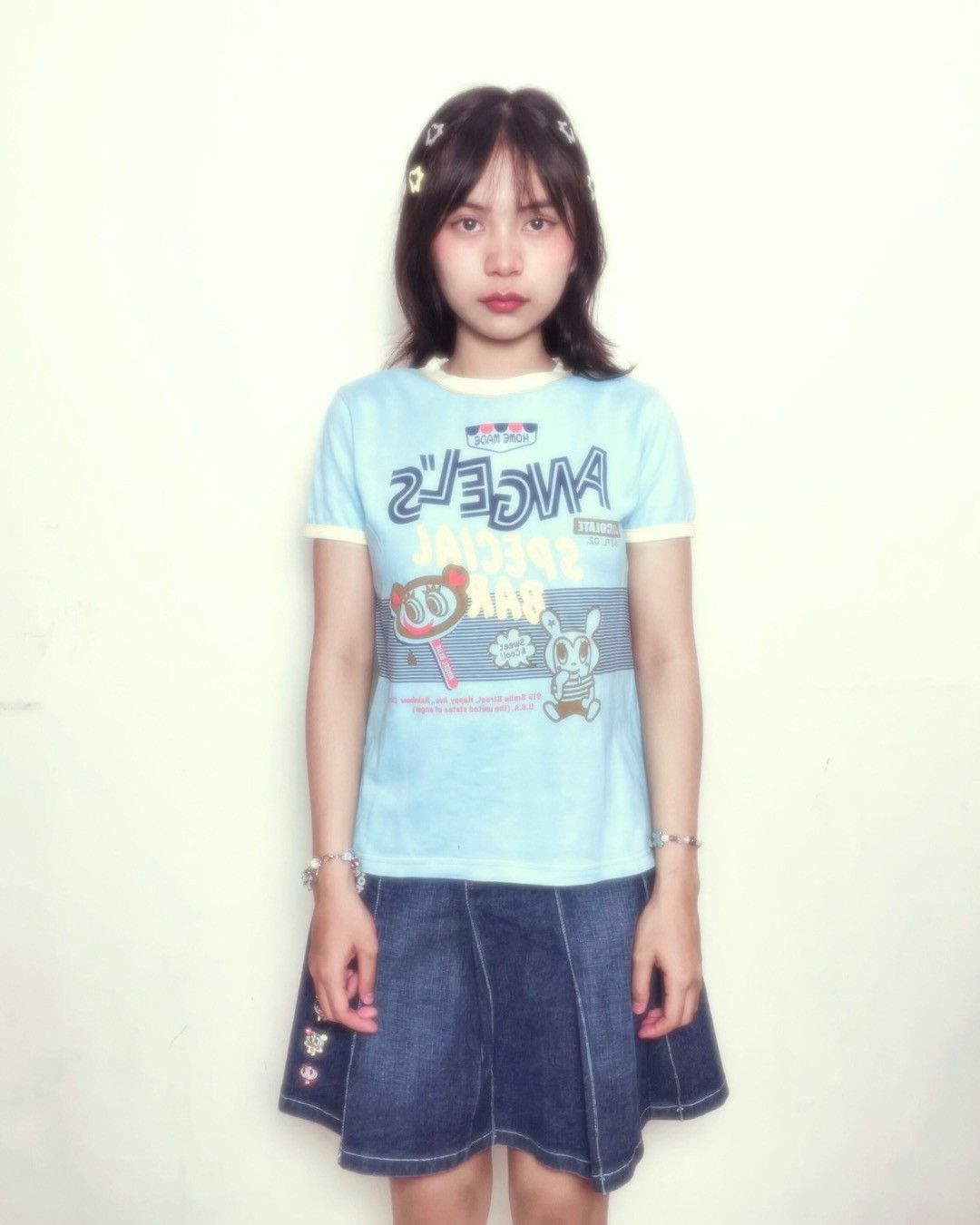 Angel Blue Angel Blue “Angels Special” Graphic Tee Size S / US 4 / IT 40 - 1 Thumbnail
