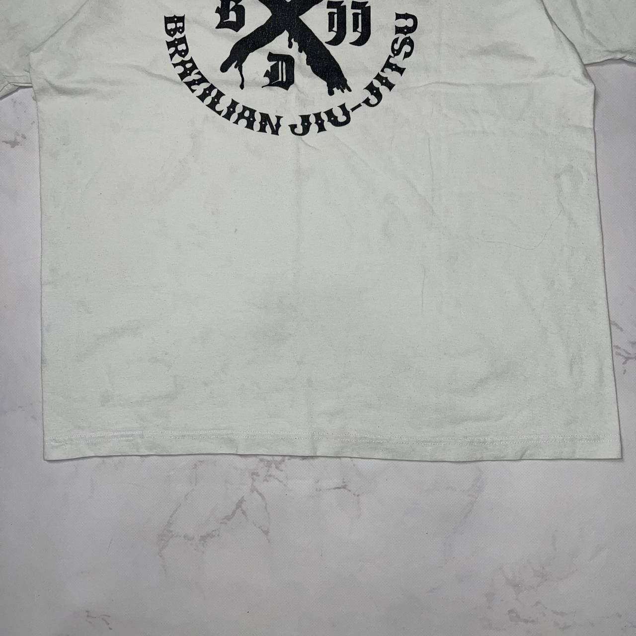 Vintage Capre Diem Brazilian Jiu-Jitsu Big Logo T Shirt White Size L Size US L / EU 52-54 / 3 - 6 Thumbnail
