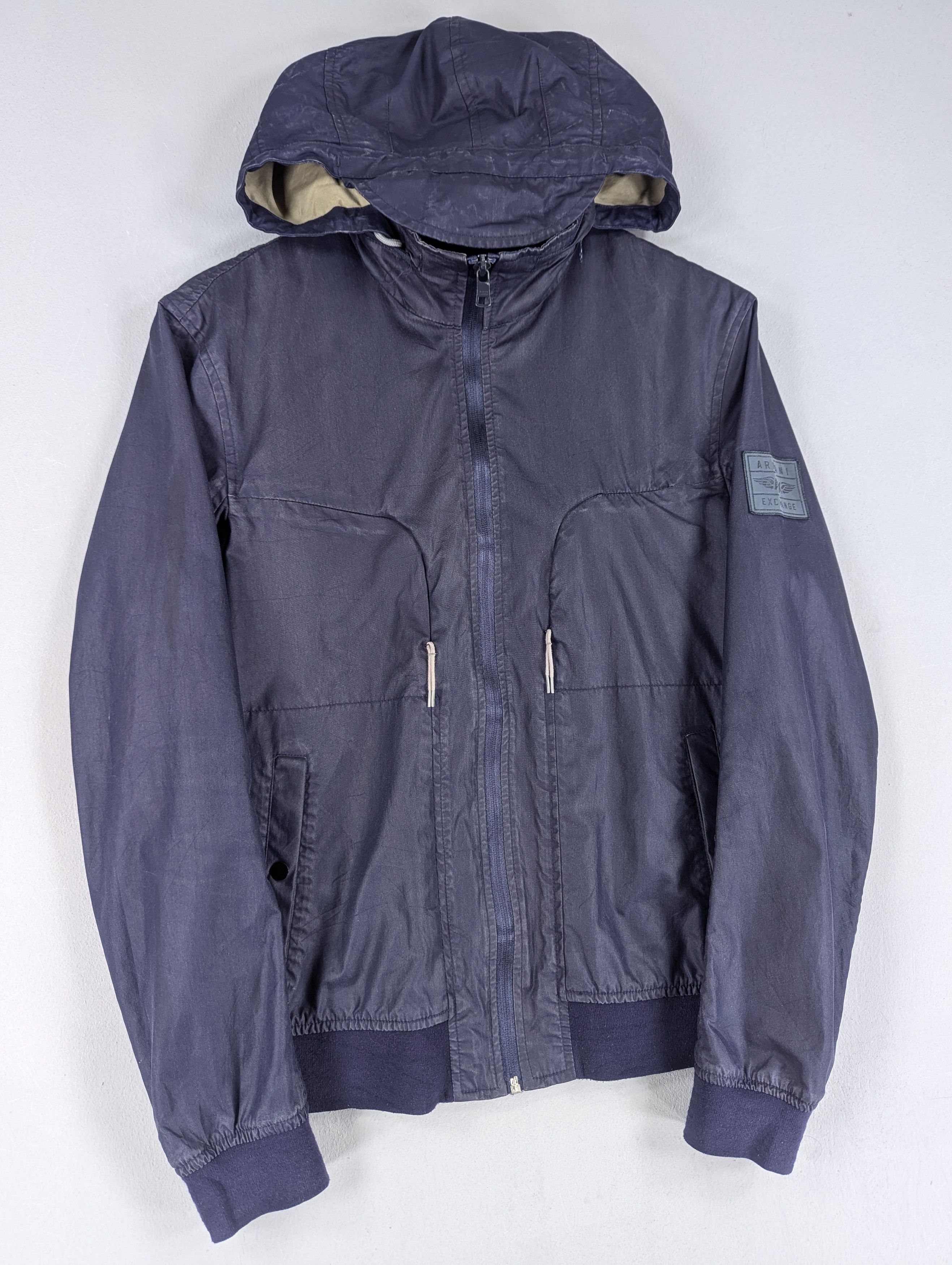 Armani Exchange Armani Exchange Double Pocket Hoodie Zipper Jacket Size US S / EU 44-46 / 1 - 3 Thumbnail