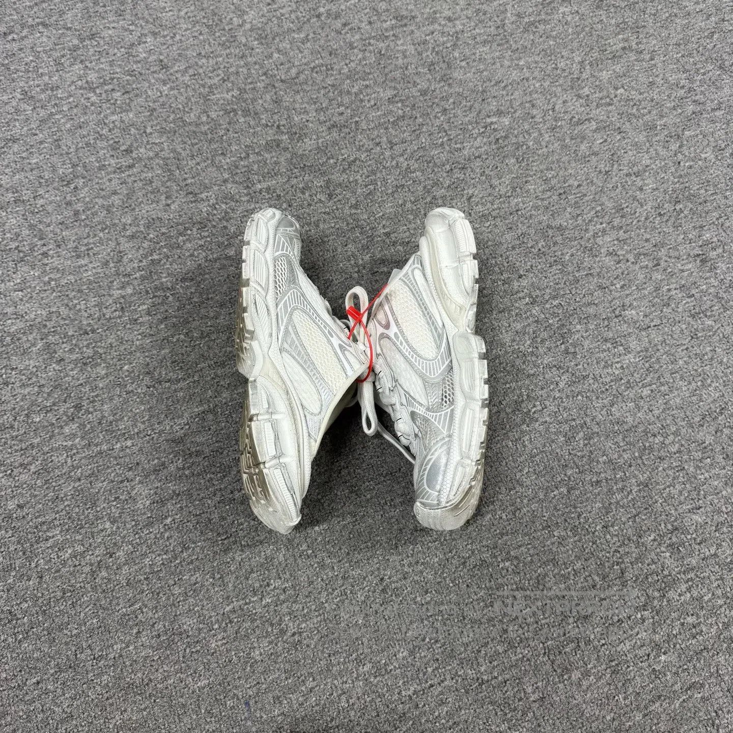 Balenciaga Balenciaga 3XL Mule White mesh half-oversized dad shoes| Size US 7 / EU 40 - 4 Thumbnail