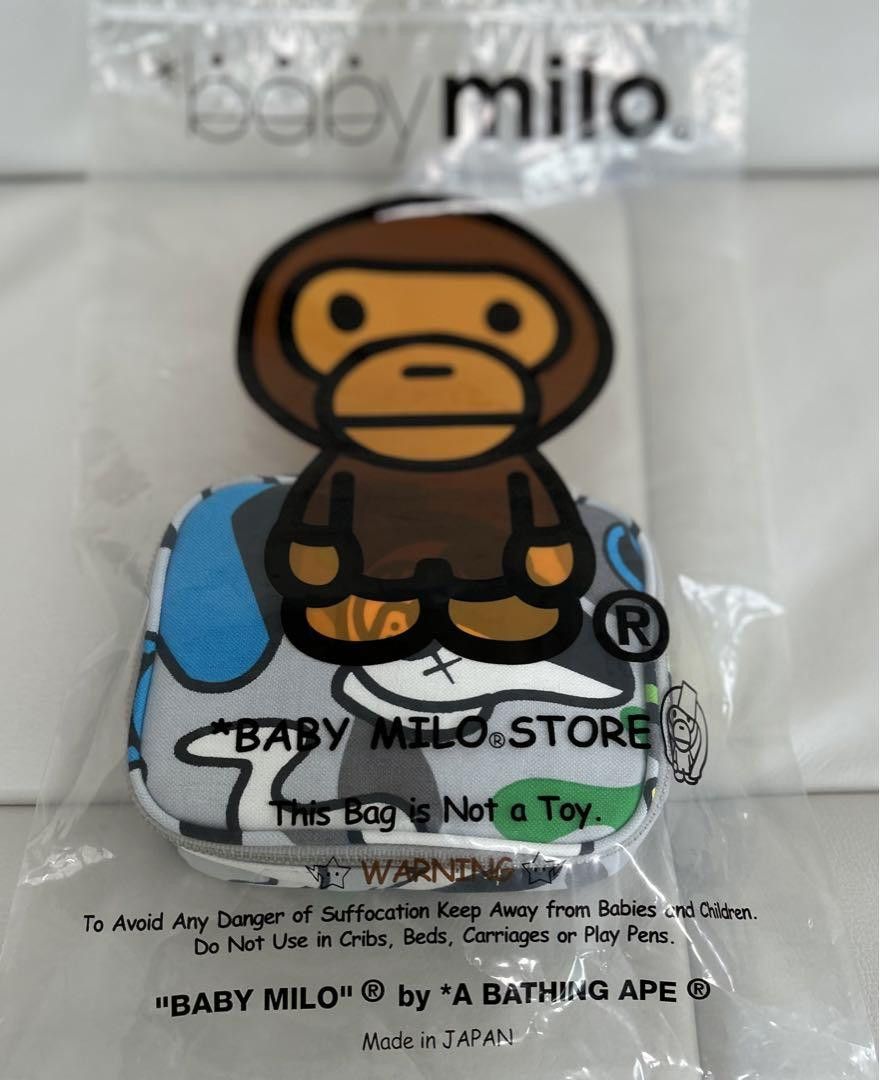 Bape × Kaws 2005 Bape x Kaws Baby Milo Animal Kingdom Zip Coin Pouch Size ONE SIZE - 8 Thumbnail