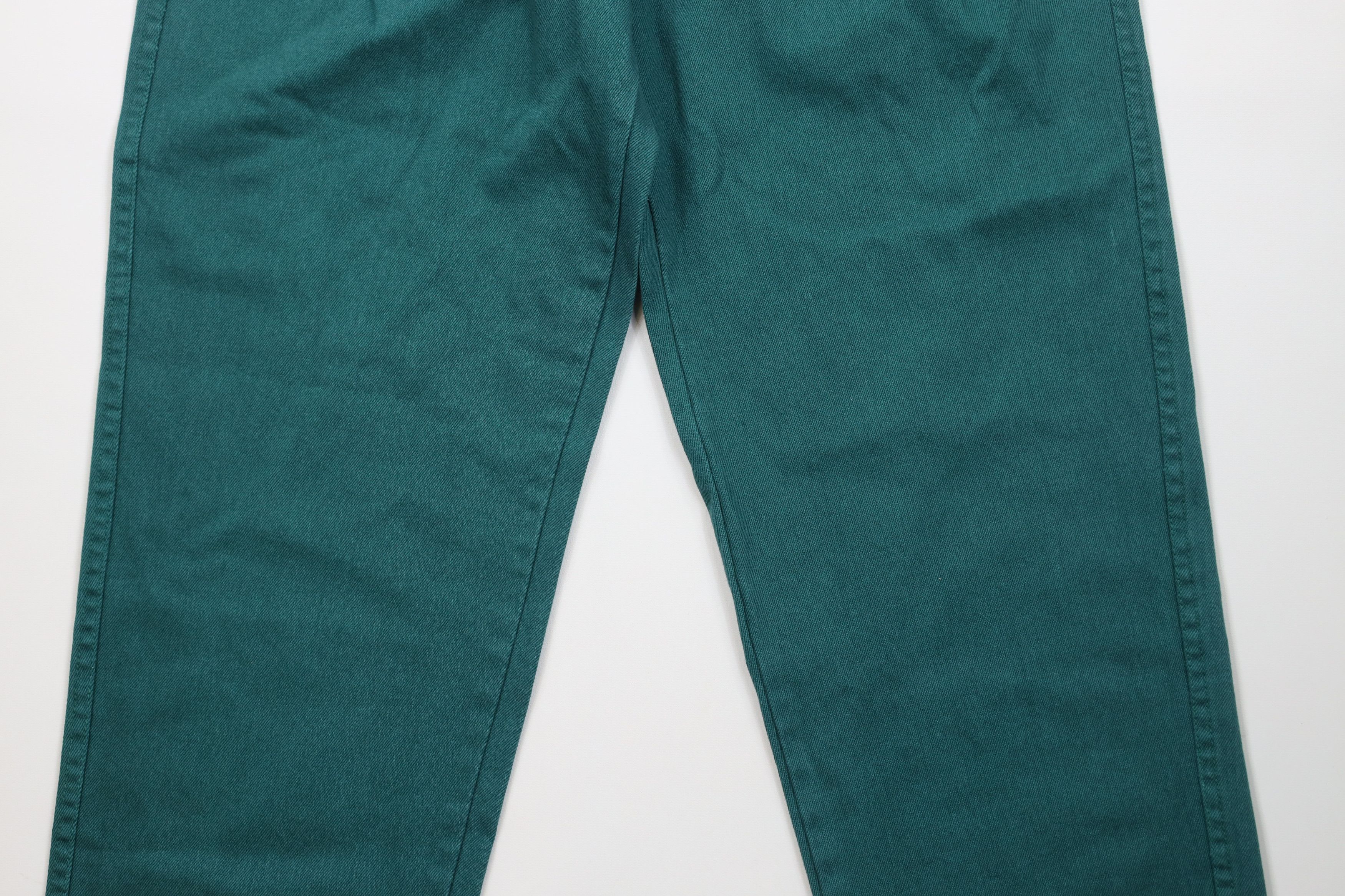 Vintage Deadstock Vintage 90s Streetwear Fit Skateboard Jeans Green Size US 32 / EU 48 - 3 Thumbnail