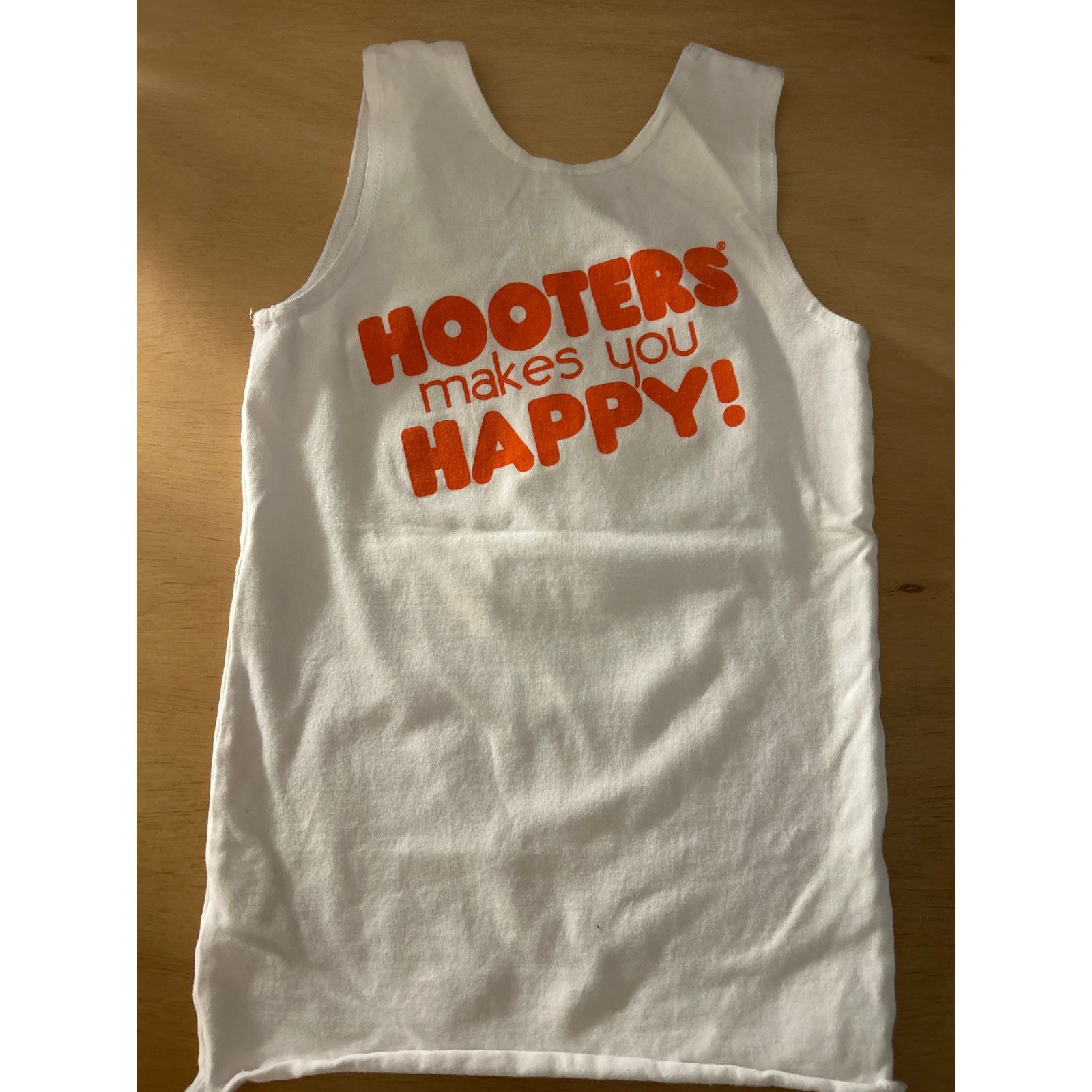 Other B22 Women’s Hooters Girl Worn Uniform Tank White Size Xxs Size XXS / US 00 / IT 34 - 4 Thumbnail