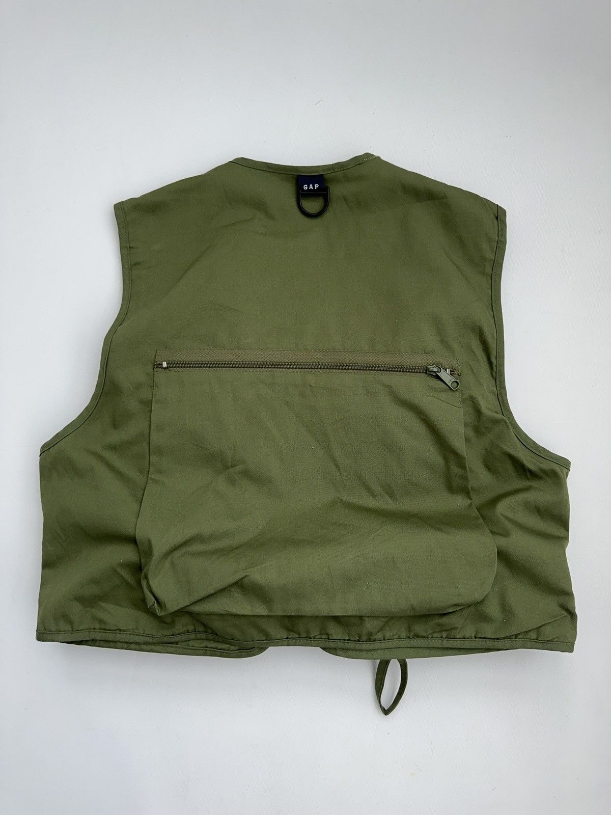 Gap × Vintage Vintage 80’s GAP Utility Vest made in Korea Size US M / EU 48-50 / 2 - 2 Thumbnail