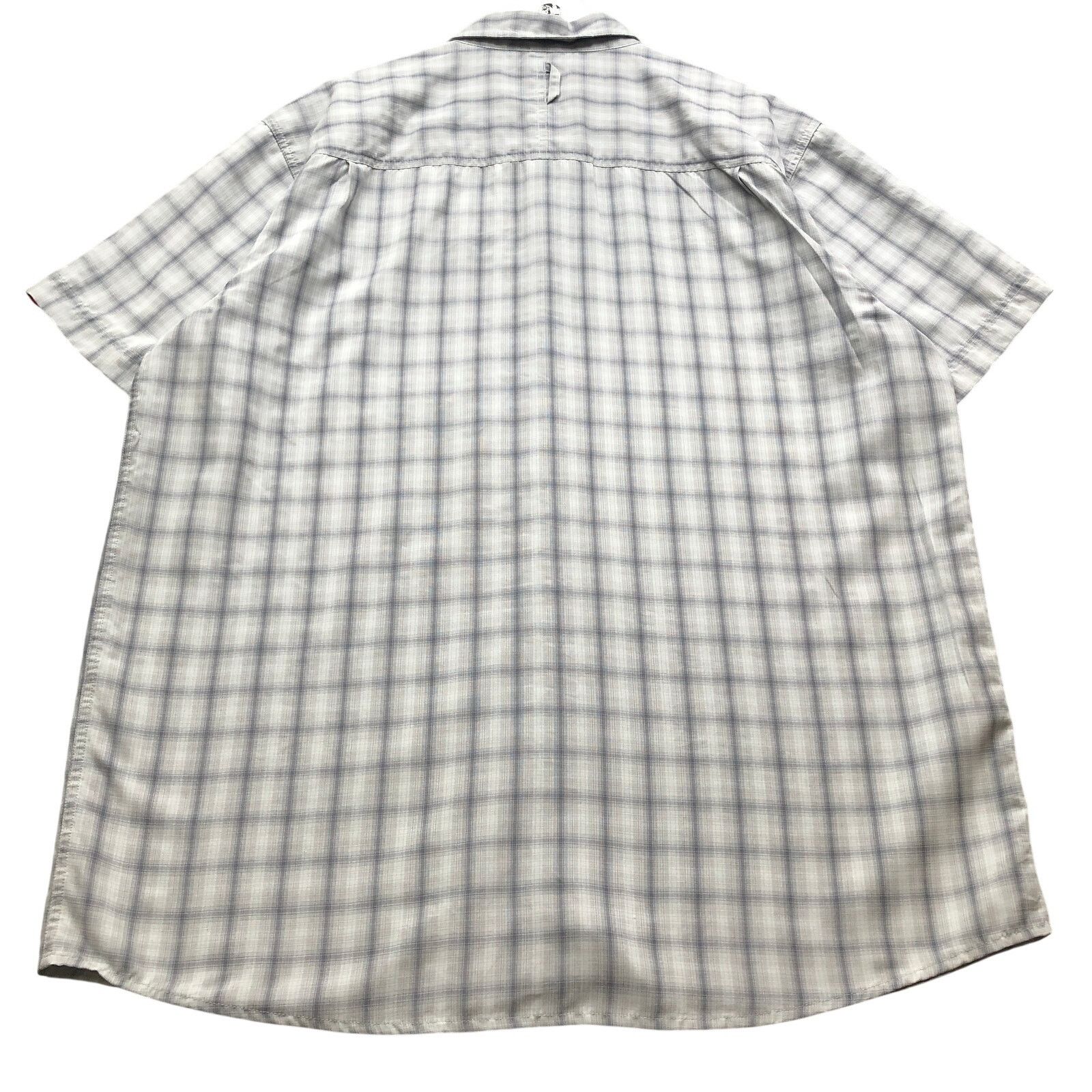 The North Face The North Face Mesh Crimmel Hiking Shirt Mens XXL Plaid Gray Size US XXL / EU 58 / 5 - 2 Thumbnail