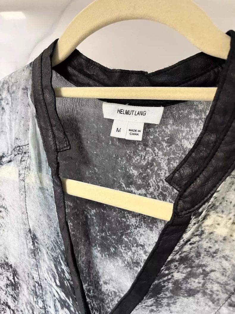 Helmut Lang Helmut Lang size MLong sleeves inlaid with leather freehand Size US M / EU 48-50 / 2 - 4 Thumbnail