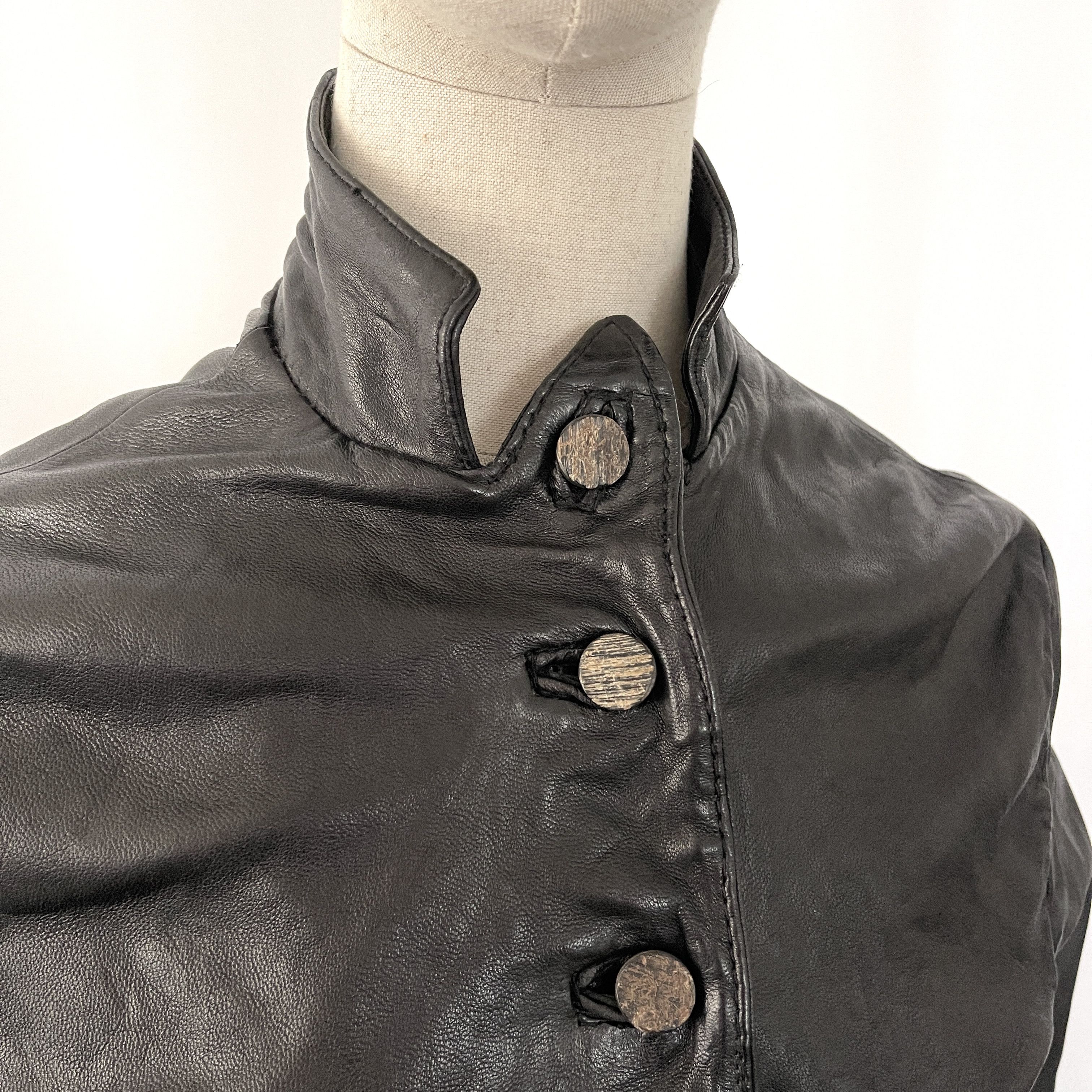 Giorgio Brato GIORGIO BRATO Hand made in Italy Leather Jacket size 42 Size M / US 6-8 / IT 42-44 - 2 Thumbnail