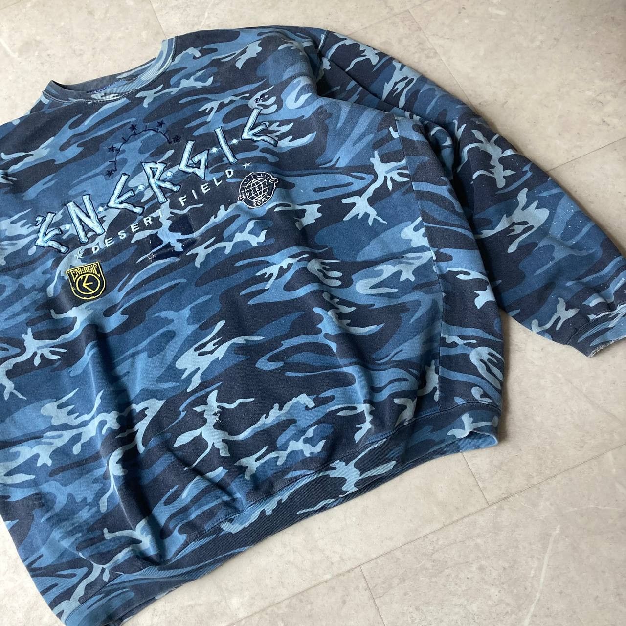 Energie Vintage Energie Miss Sixty Camo Desert Field Distressed Size US XL / EU 56 / 4 - 6 Thumbnail