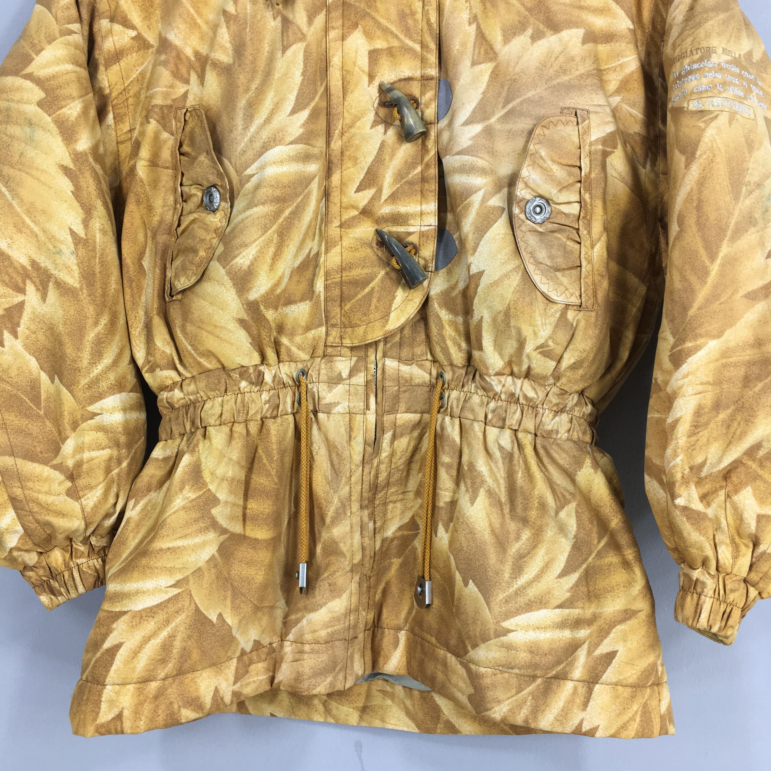 Salomon Vintage Courmayeur Abstract Ski Wear Hoodie Jacket Medium Size US M / EU 48-50 / 2 - 3 Thumbnail
