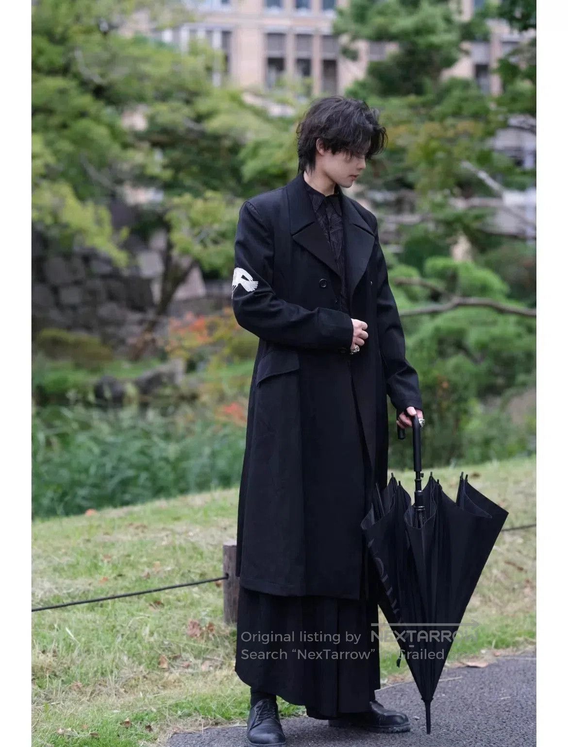 Yohji Yamamoto Yohji Yamamoto Embroidered Raven Jacket. Size XL / US 12-14 / IT 48-50 - 8 Thumbnail