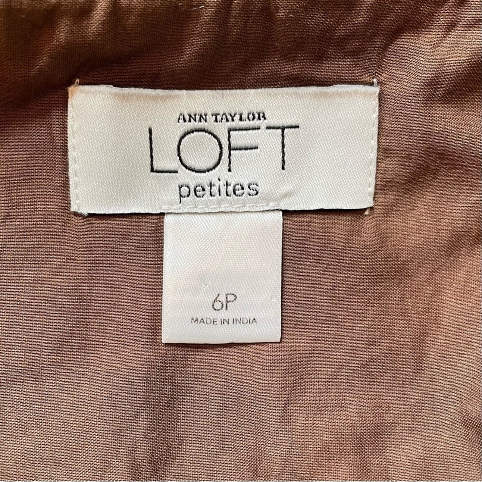 Loft Ann Taylor LOFT Embroidered Beaded Skirt 6P Size 28" / US 6 / IT 42 - 11 Thumbnail
