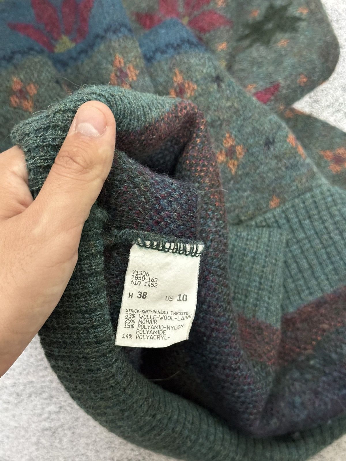 Bogner Vintage Bogner Wool Mohair Sweater Knit Size US M / EU 48-50 / 2 - 11 Thumbnail