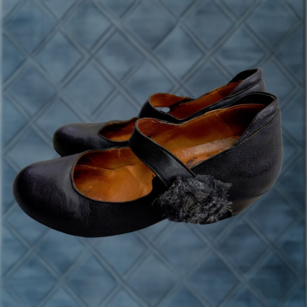 ANATOMICA Brako Anatomics Mary Jane Pumps Black Leather Comfort 7.5 39 Womens Size ONE SIZE - 1 Thumbnail