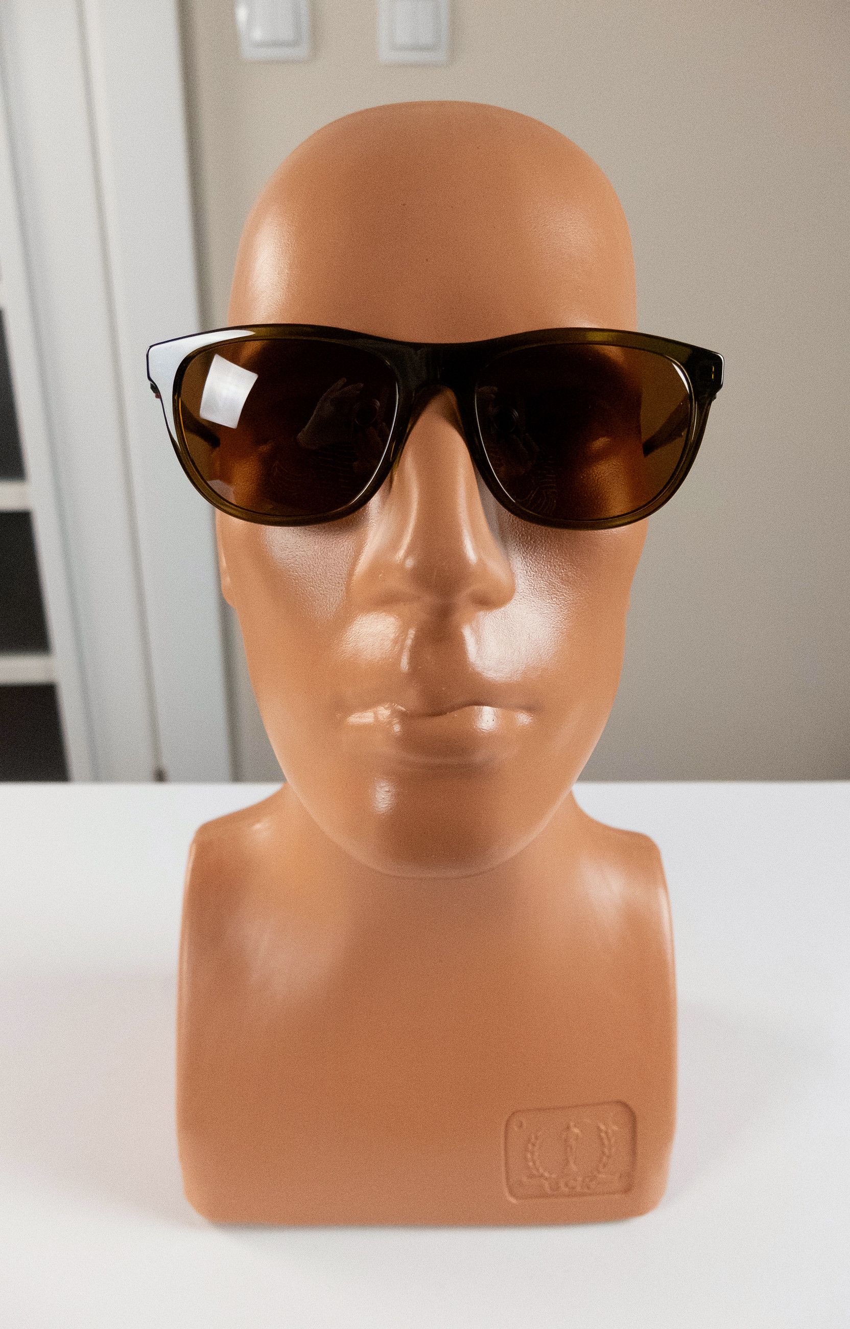 Burberry BURBERRY olive green acetate oval sunglasses Size ONE SIZE - 11 Thumbnail
