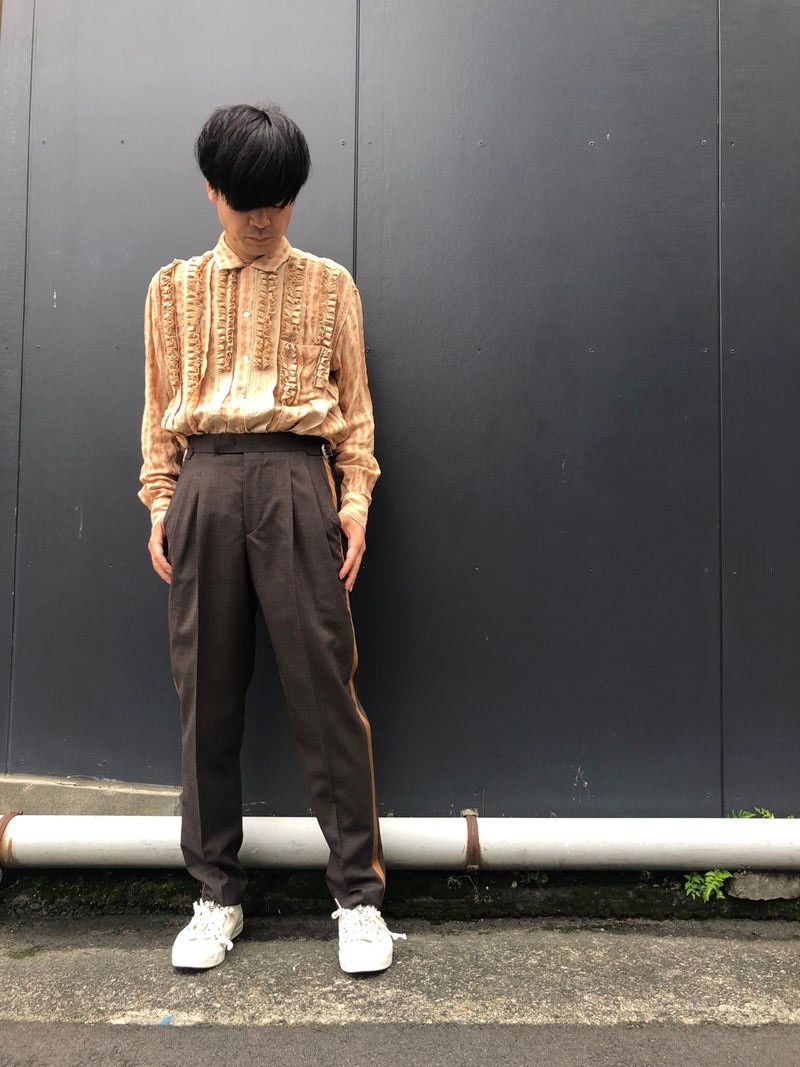 TOGA VIRILIS SS2020 TOGA VIRILIS Wool Ghurka Pants Side Stripe Size US 30 / EU 46 - 2 Thumbnail