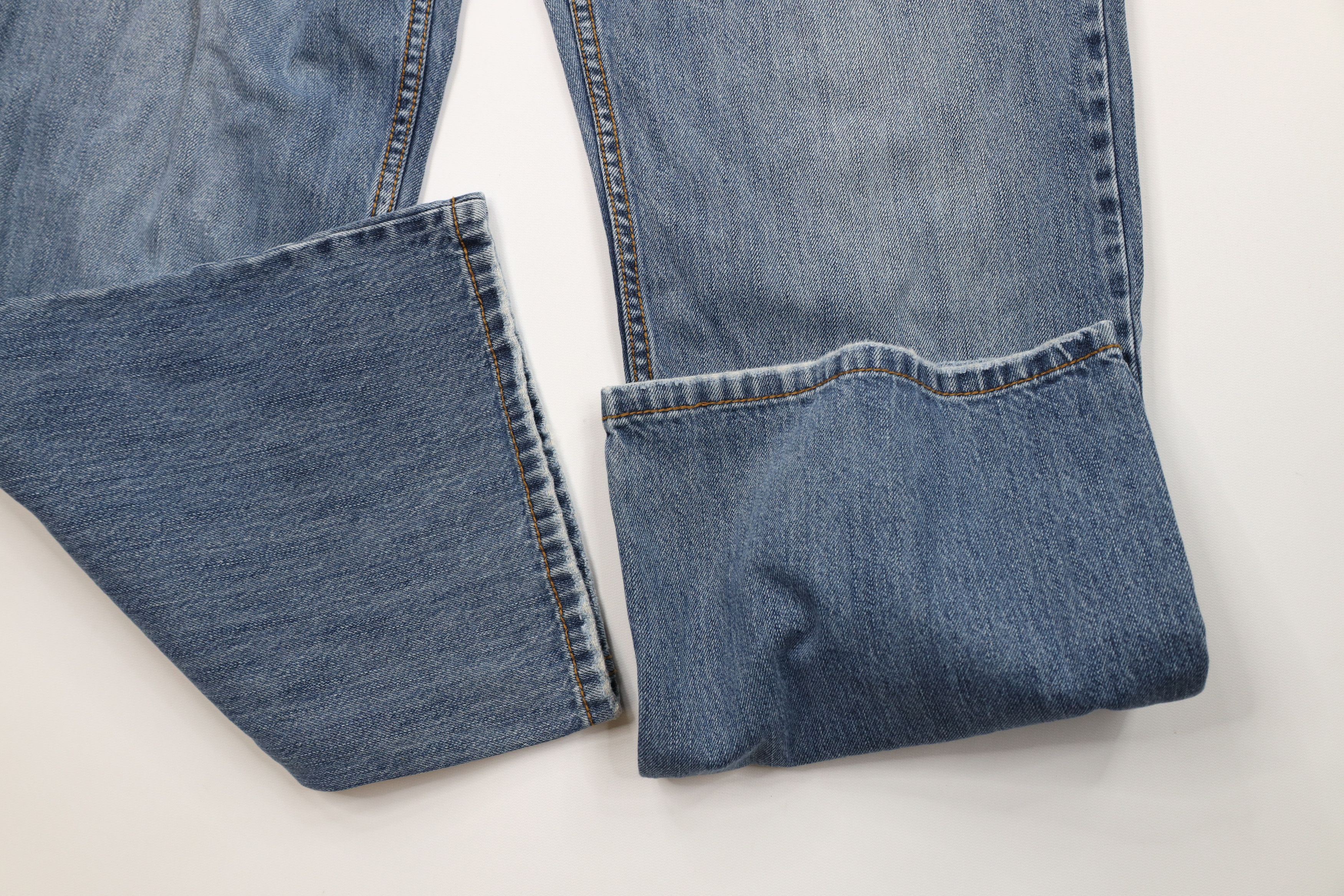 Aeropostale Vintage Y2K Aeropostale Wide Leg Bootcut Denim Jeans Blue Size US 36 / EU 52 - 7 Thumbnail