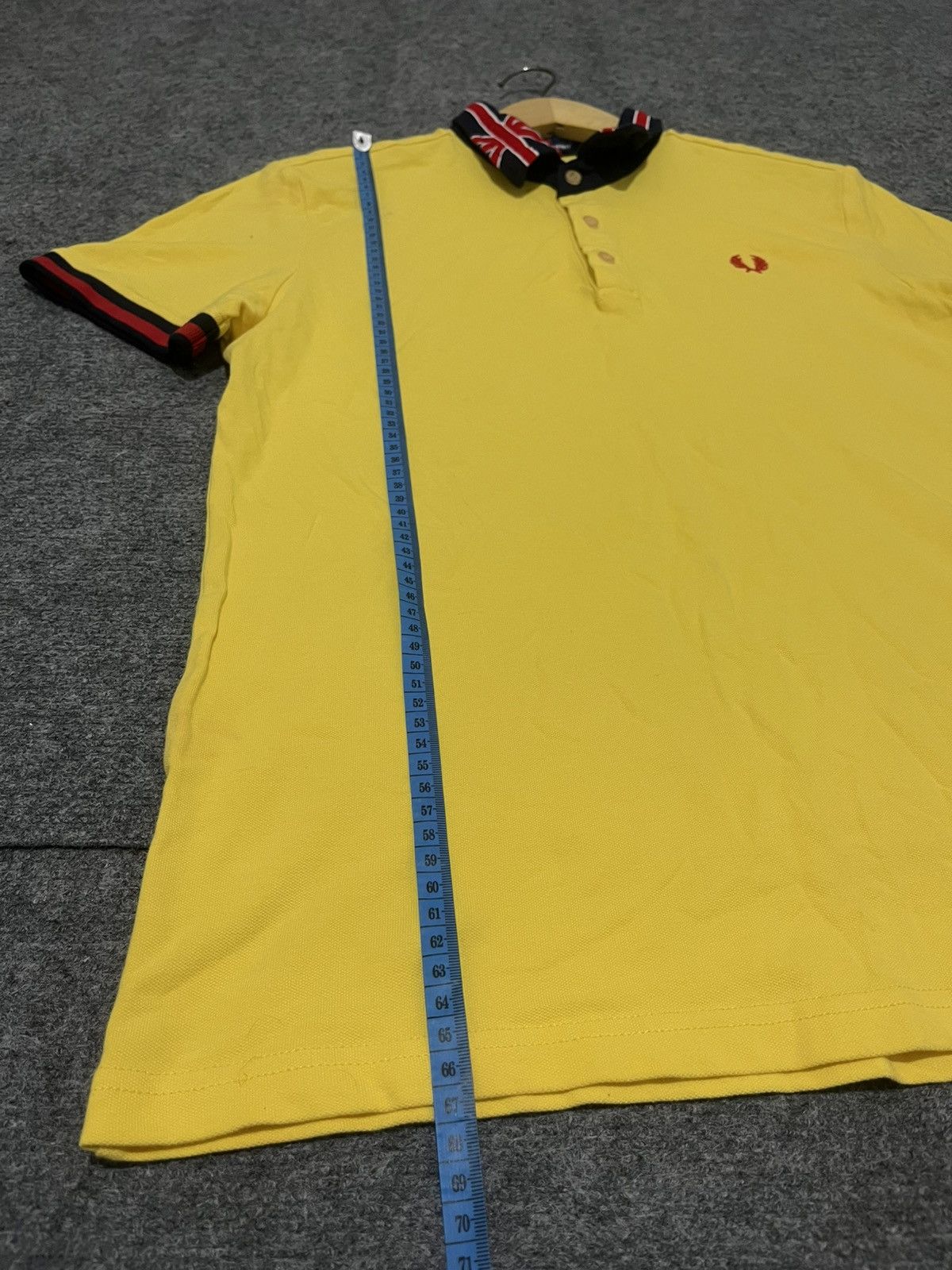 Fred Perry Union Jack collar short sleeve polo shirt fred perry Size US M / EU 48-50 / 2 - 10 Thumbnail
