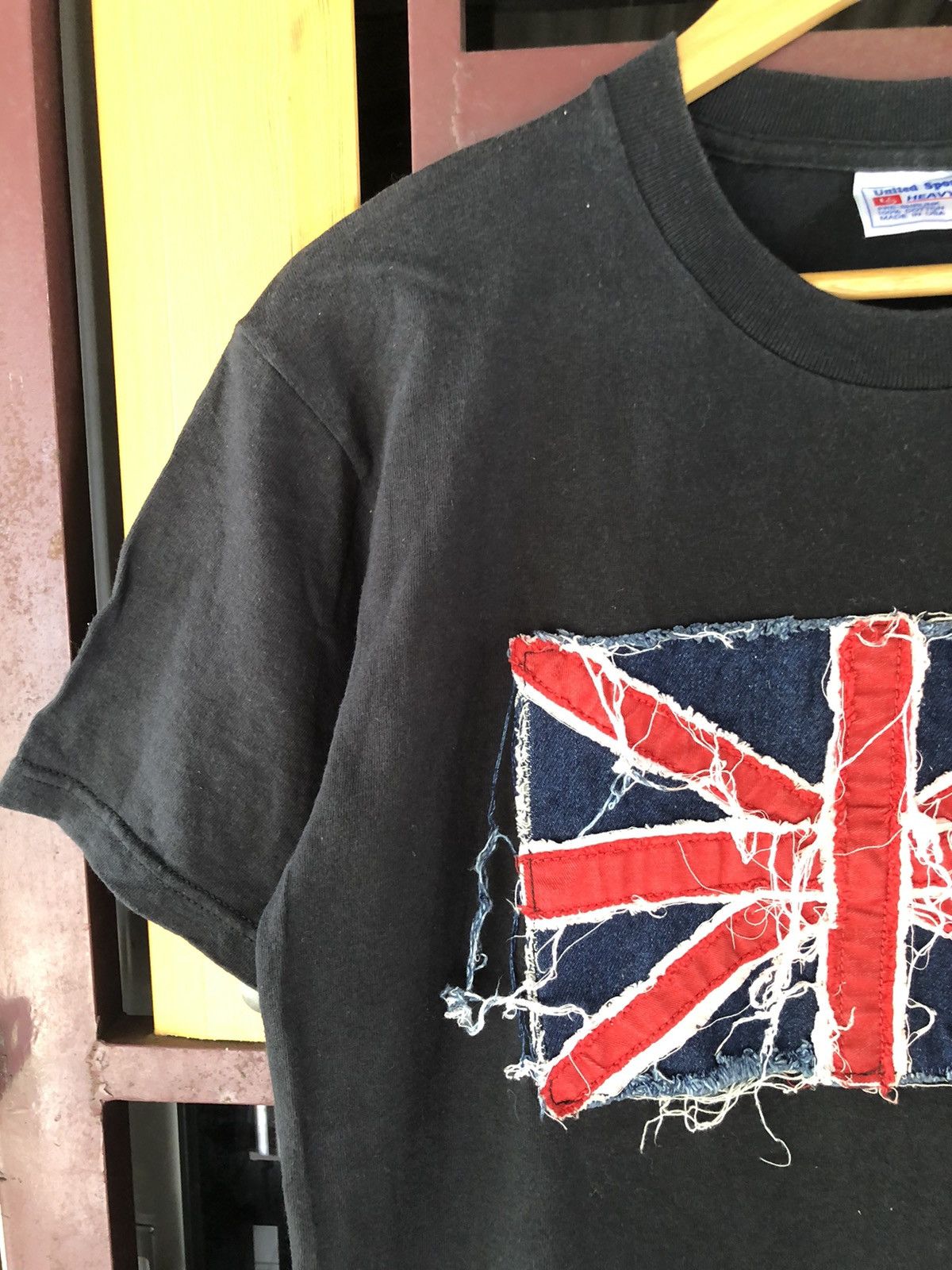 Vintage Vintage 90s Distressed Custom Union Jack Flag Size US M / EU 48-50 / 2 - 5 Thumbnail