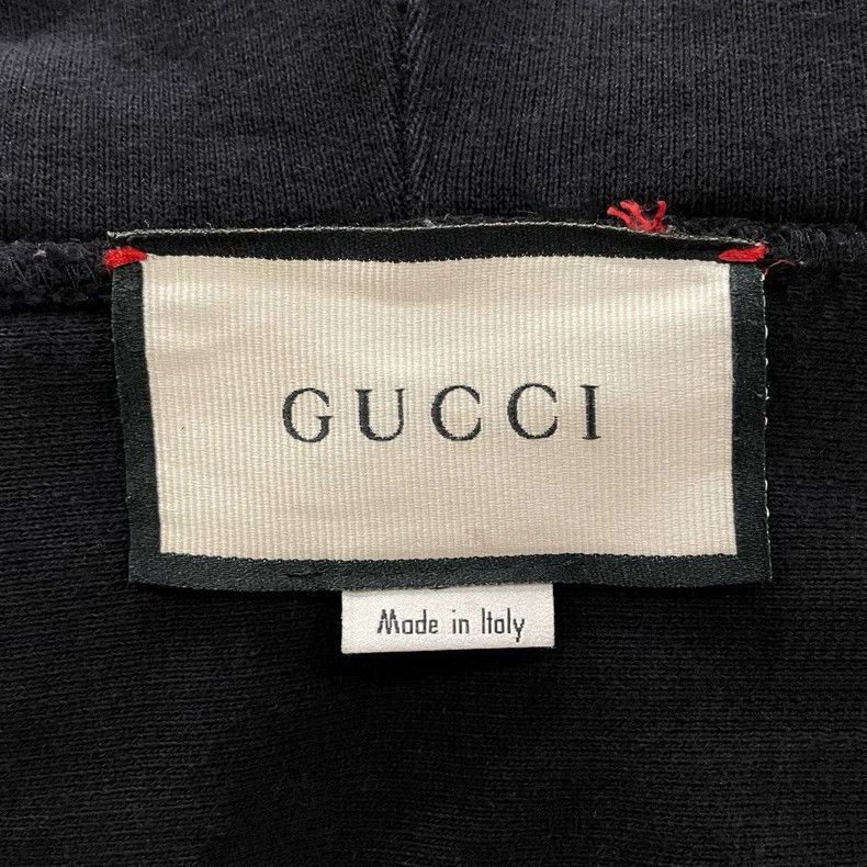 Gucci Gucci Black skull and snake hooded sweatshirt 2502-Nextarro Size US M / EU 48-50 / 2 - 4 Thumbnail
