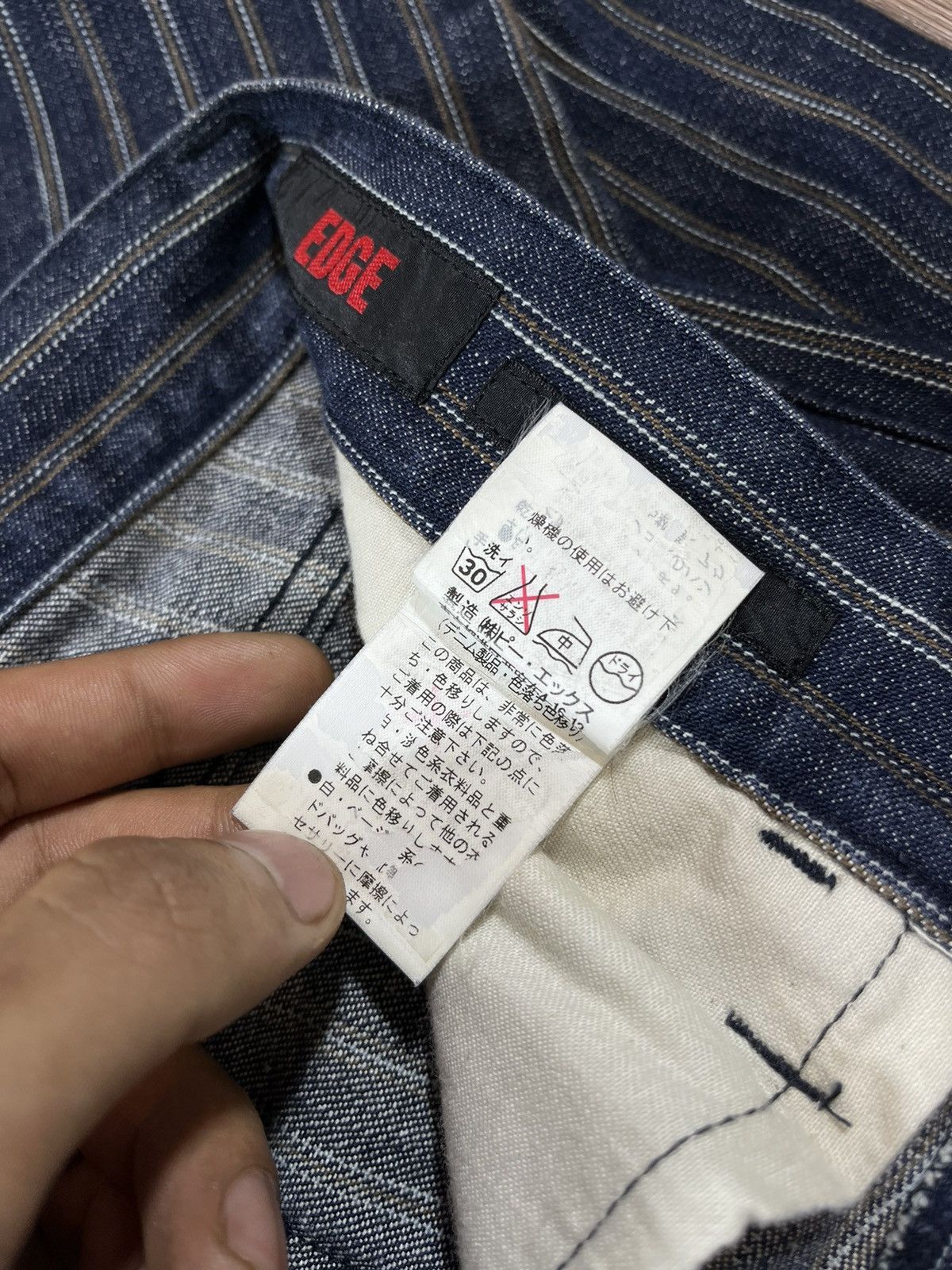 If Six Was Nine Edge Rupert Hickory Flare Denim Size US 30 / EU 46 - 8 Thumbnail