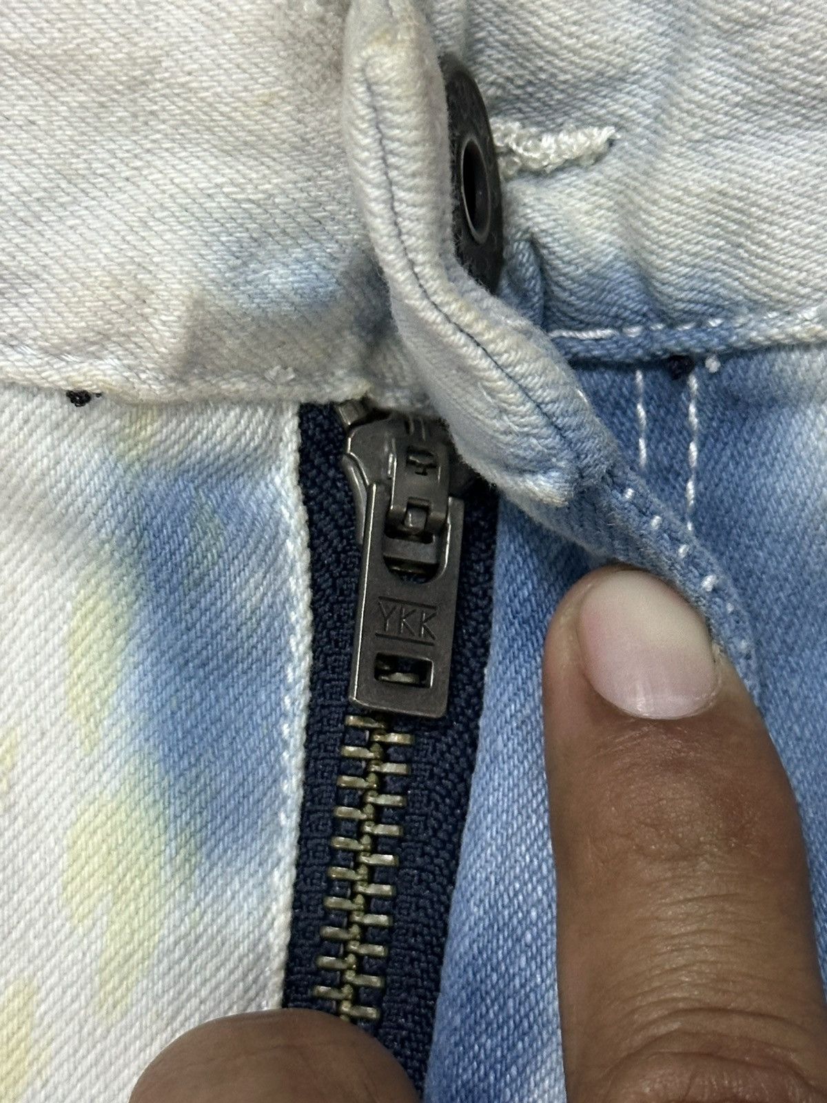 Kapital Distress Style Kloud 9 Strench Denim Brand Multicolour . Size US 32 / EU 48 - 8 Thumbnail