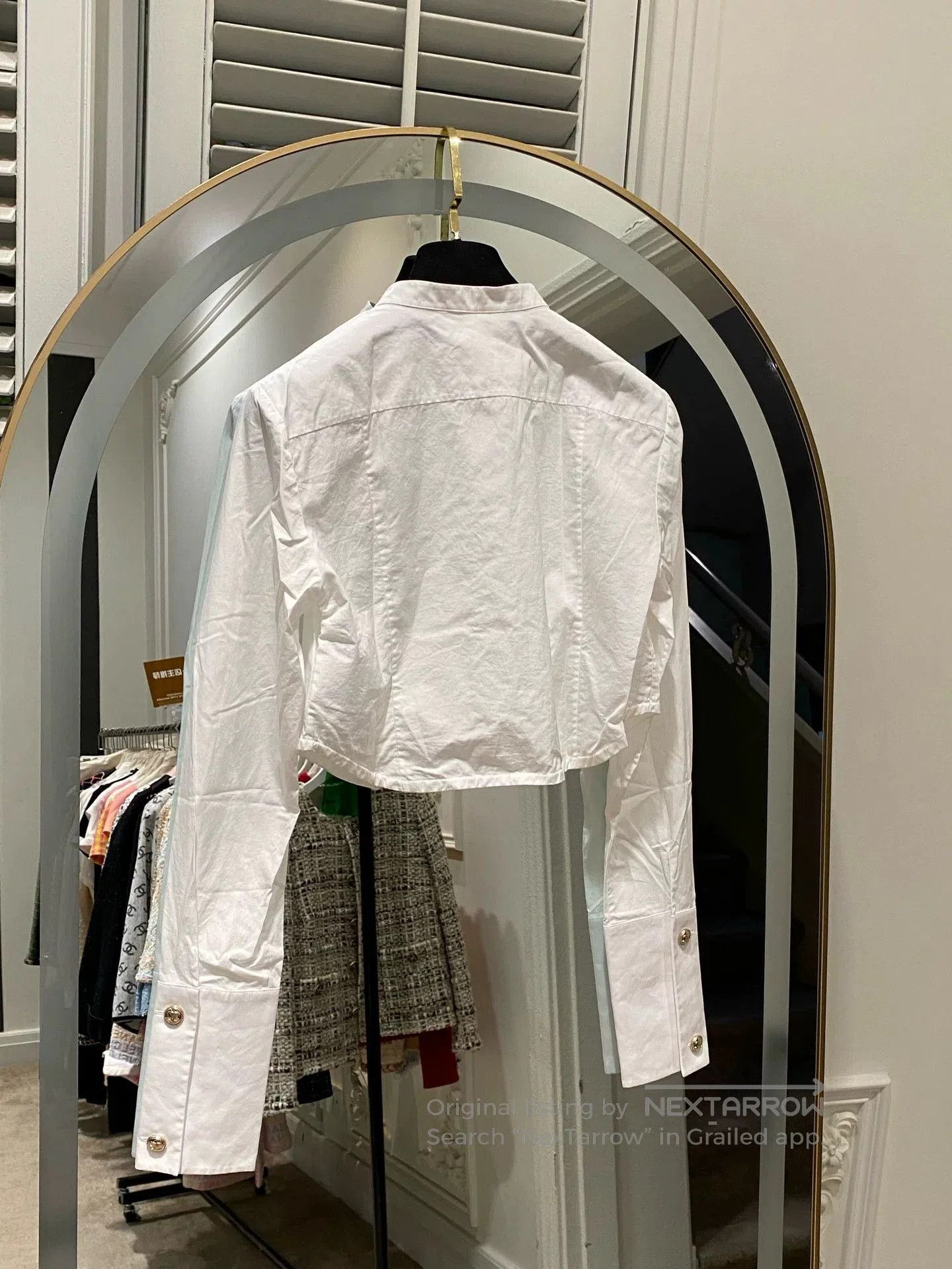 Chanel Chanel 2020 Equestrian White Short Shirt. Size US XS / EU 42 / 0 - 2 Thumbnail