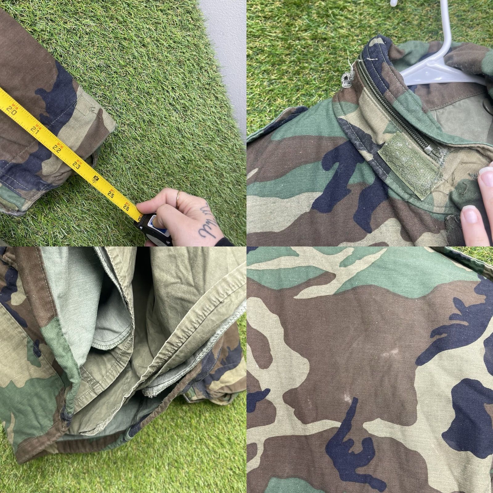 Vintage VINTAGE US Army Jacket Mens Small Regular Woodland Camouflage 90s Military Jacket Mens Small Regular Woodland Camouflage 90s Size US S / EU 44-46 / 1 - 8 Thumbnail
