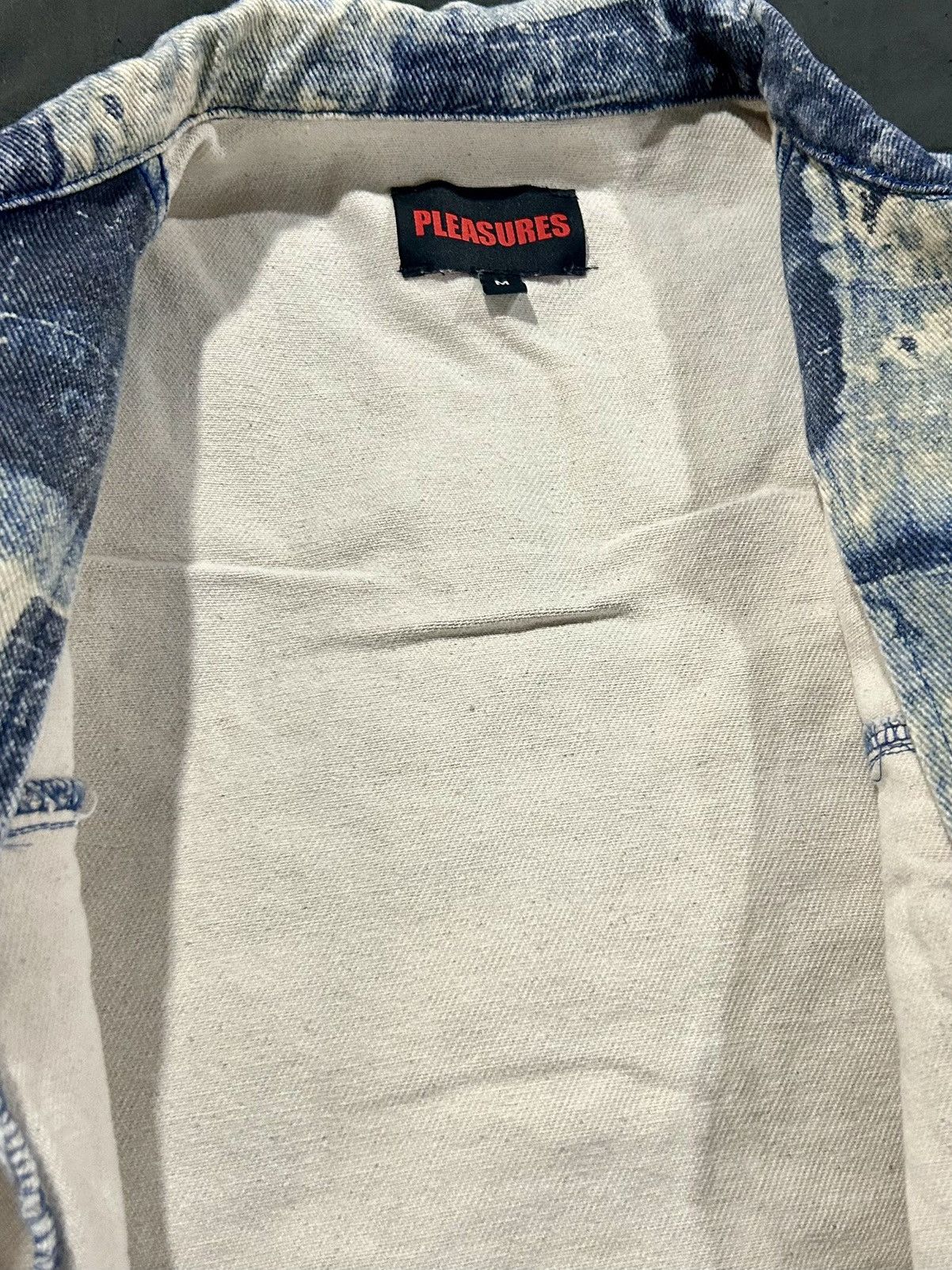 Pleasures PLEASURES Boro Work Jacket – Indigo Size US M / EU 48-50 / 2 - 12 Thumbnail